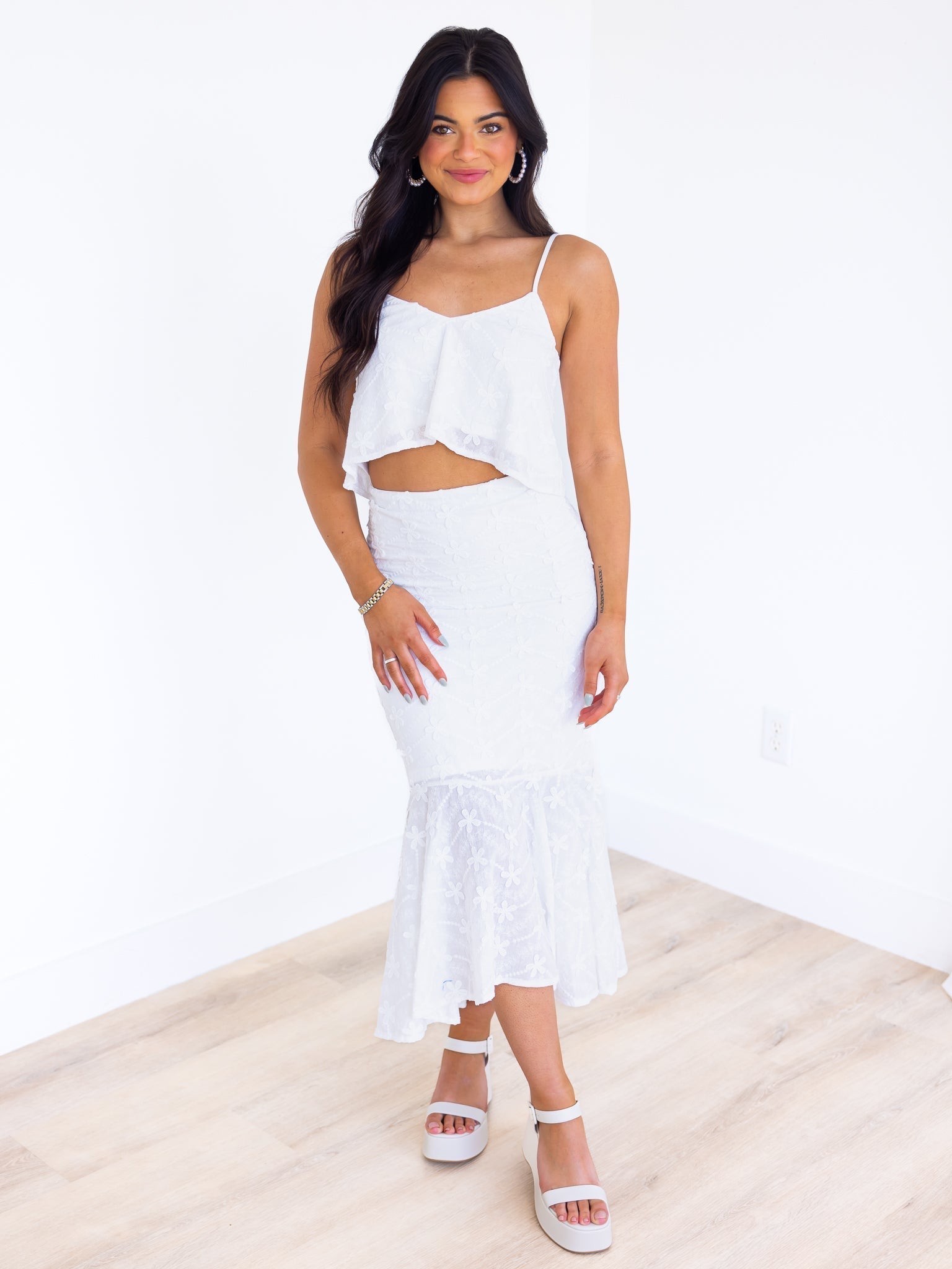 Grow Your Way Floral Two Piece Set