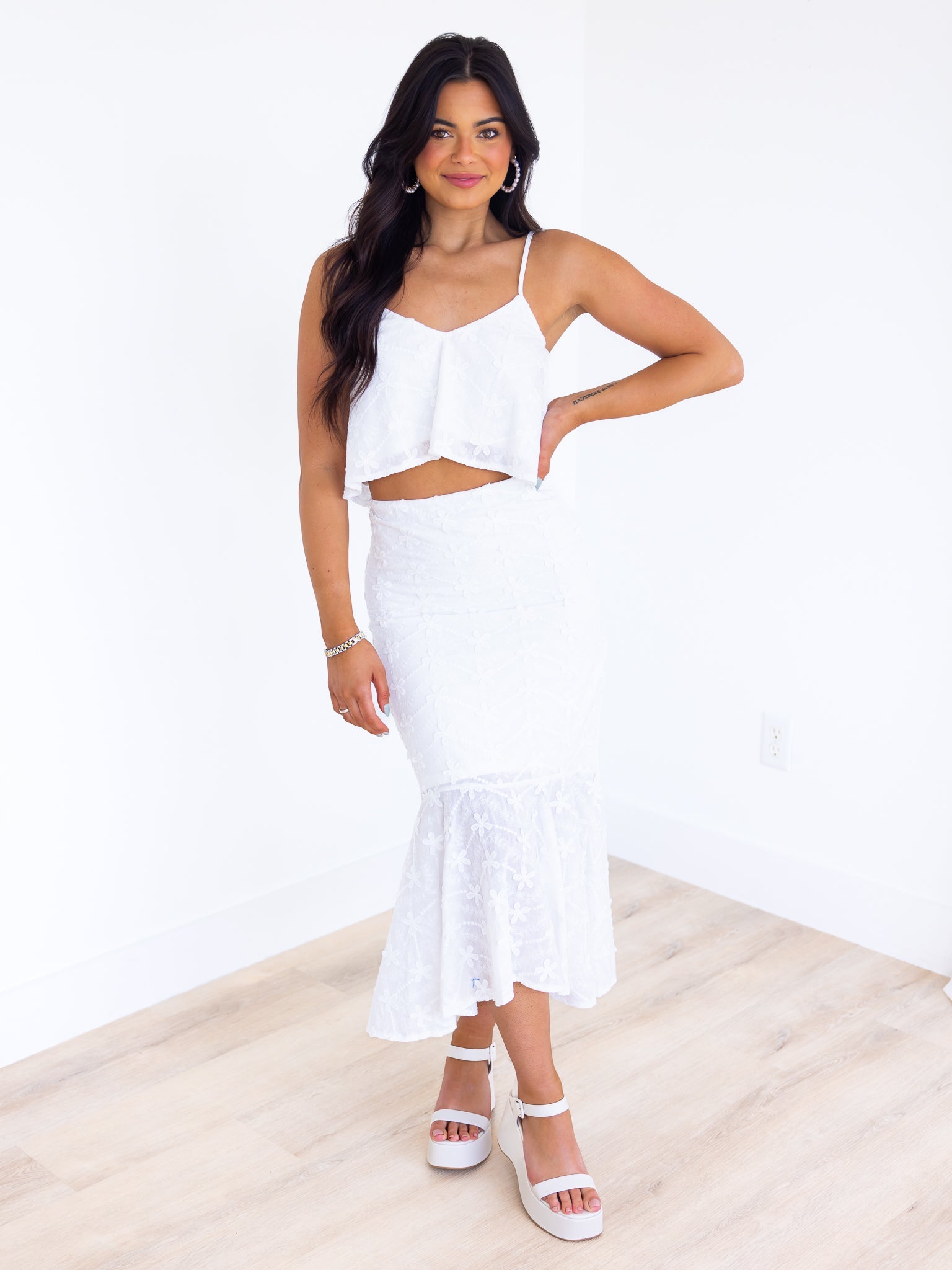 Grow Your Way Floral Two Piece Set