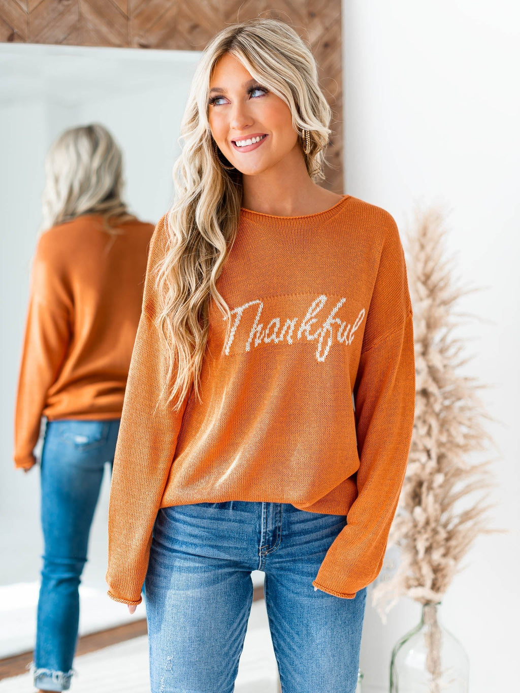 Curvy Thankful Sweater