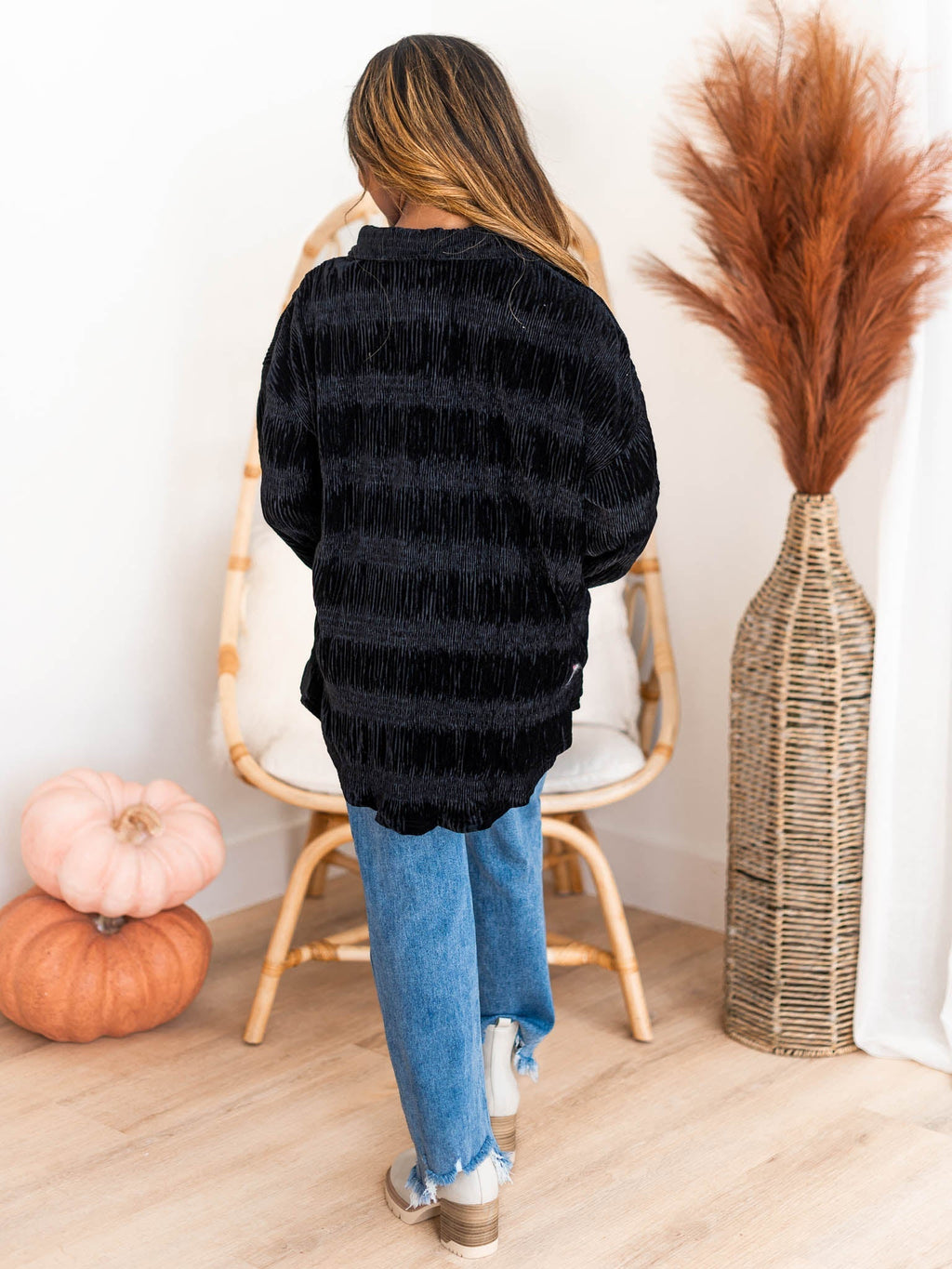 Happy Thoughts Velvet Top