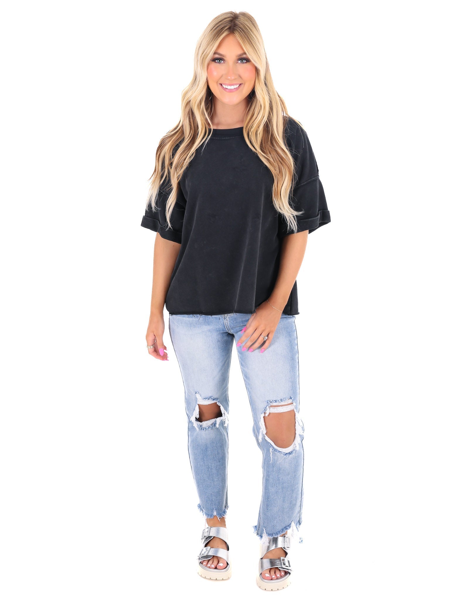 Everything is Now Boxy Top