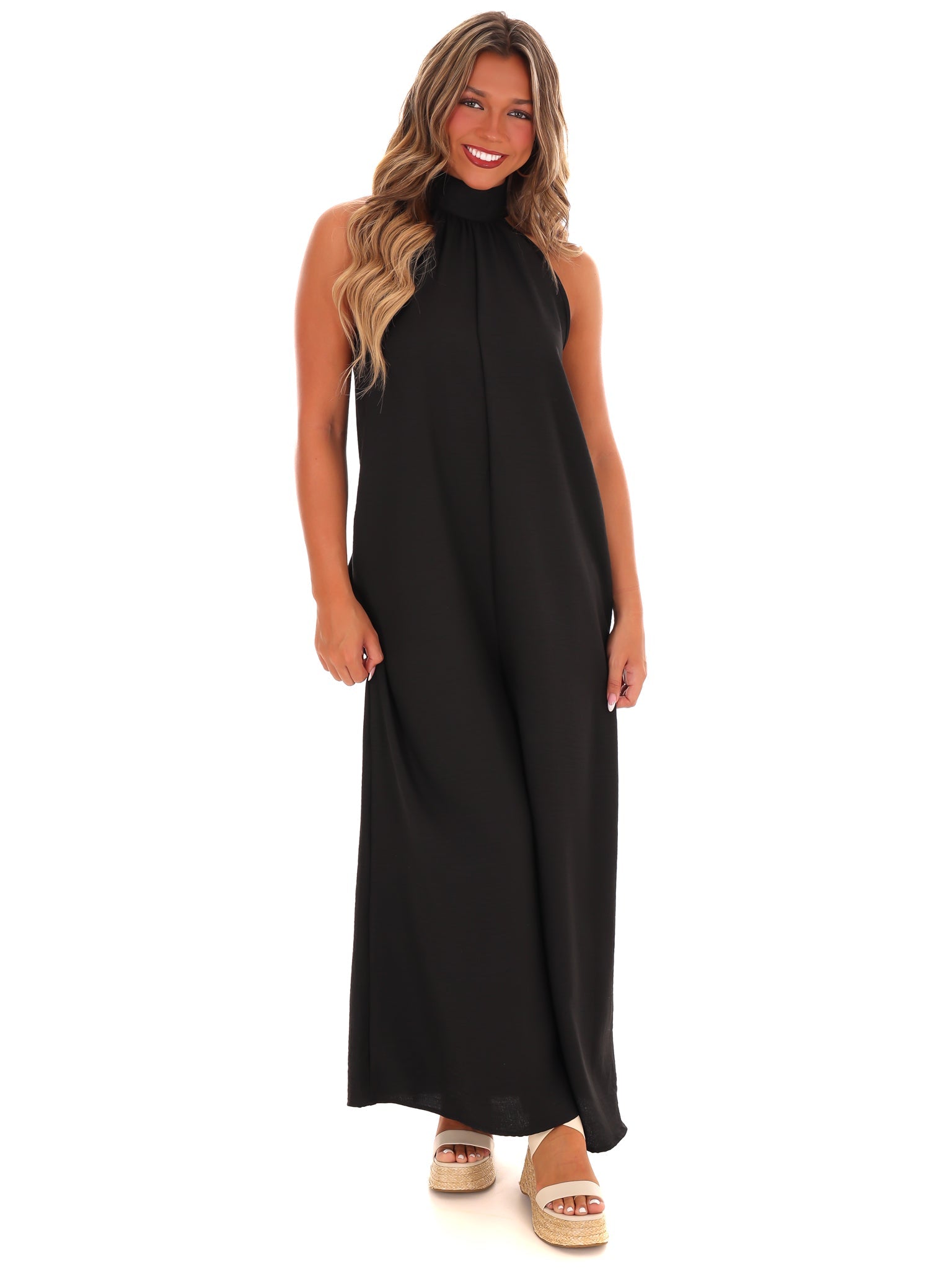 Free to Be Me Halter Jumpsuit