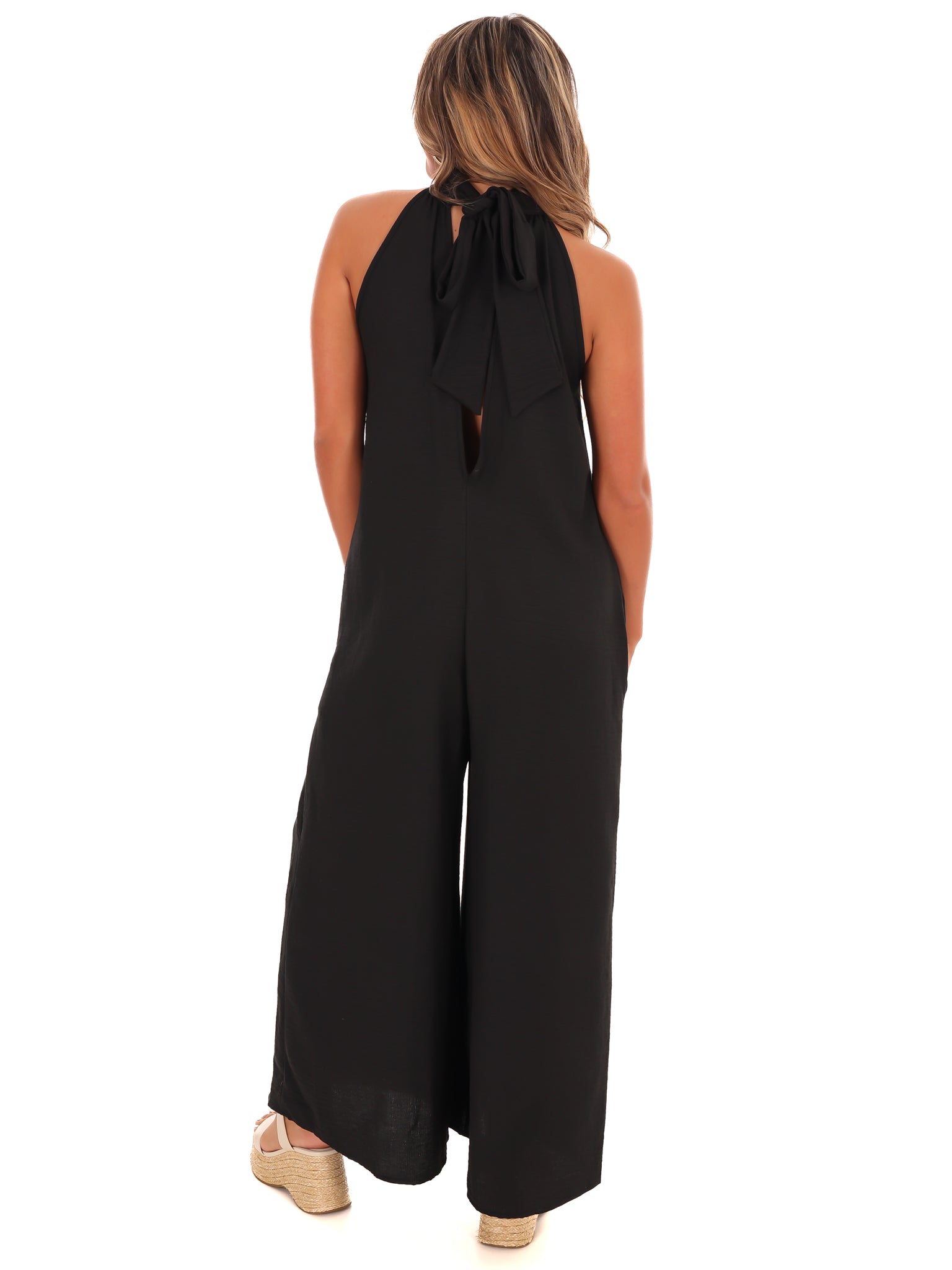 Free to Be Me Halter Jumpsuit