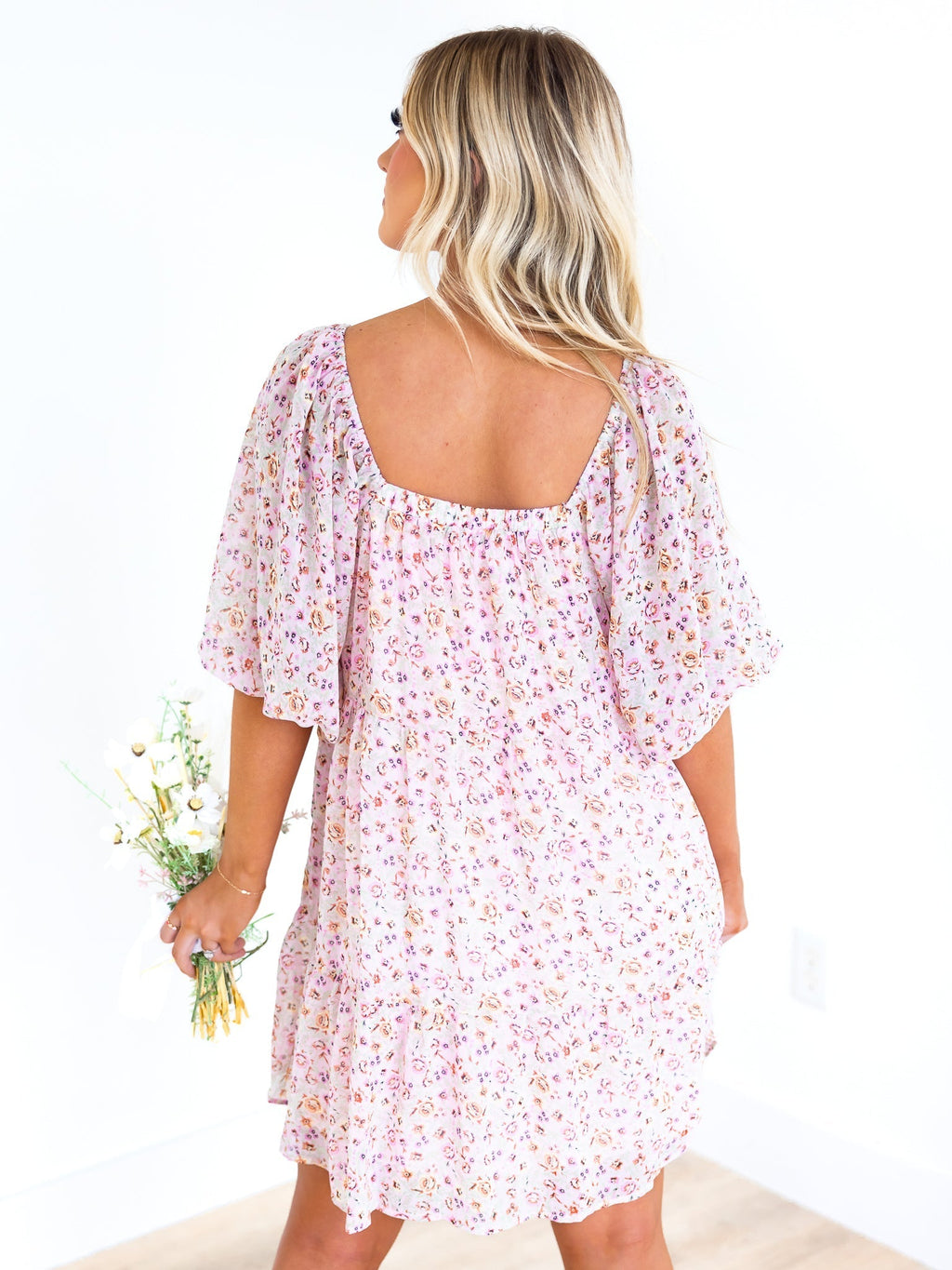 Good Mood Floral Mini Dress