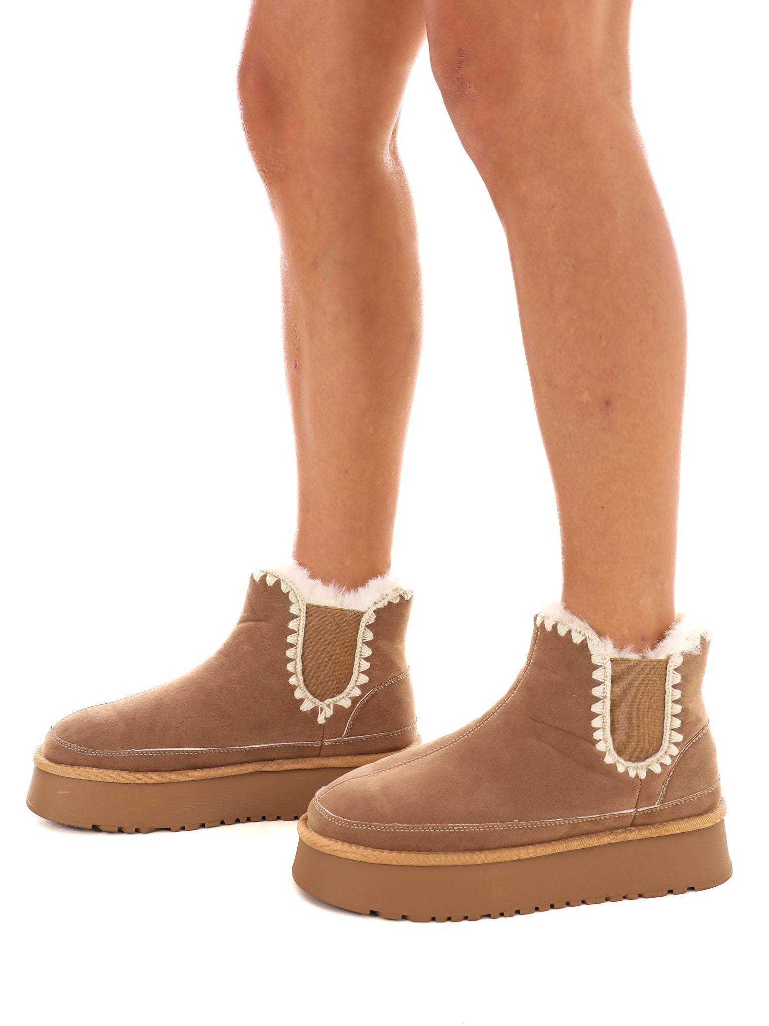 Crochet Platform Boot