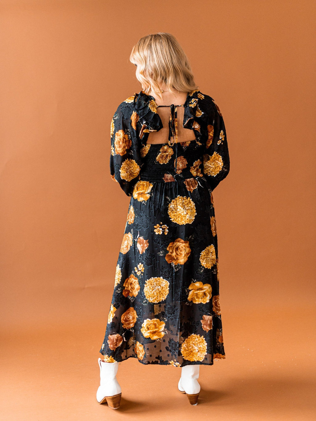 Field of Flowers Midi Dress
