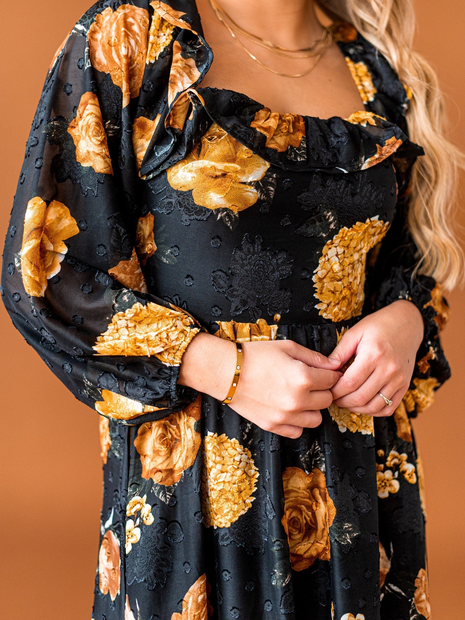 Field of Flowers Midi Dress