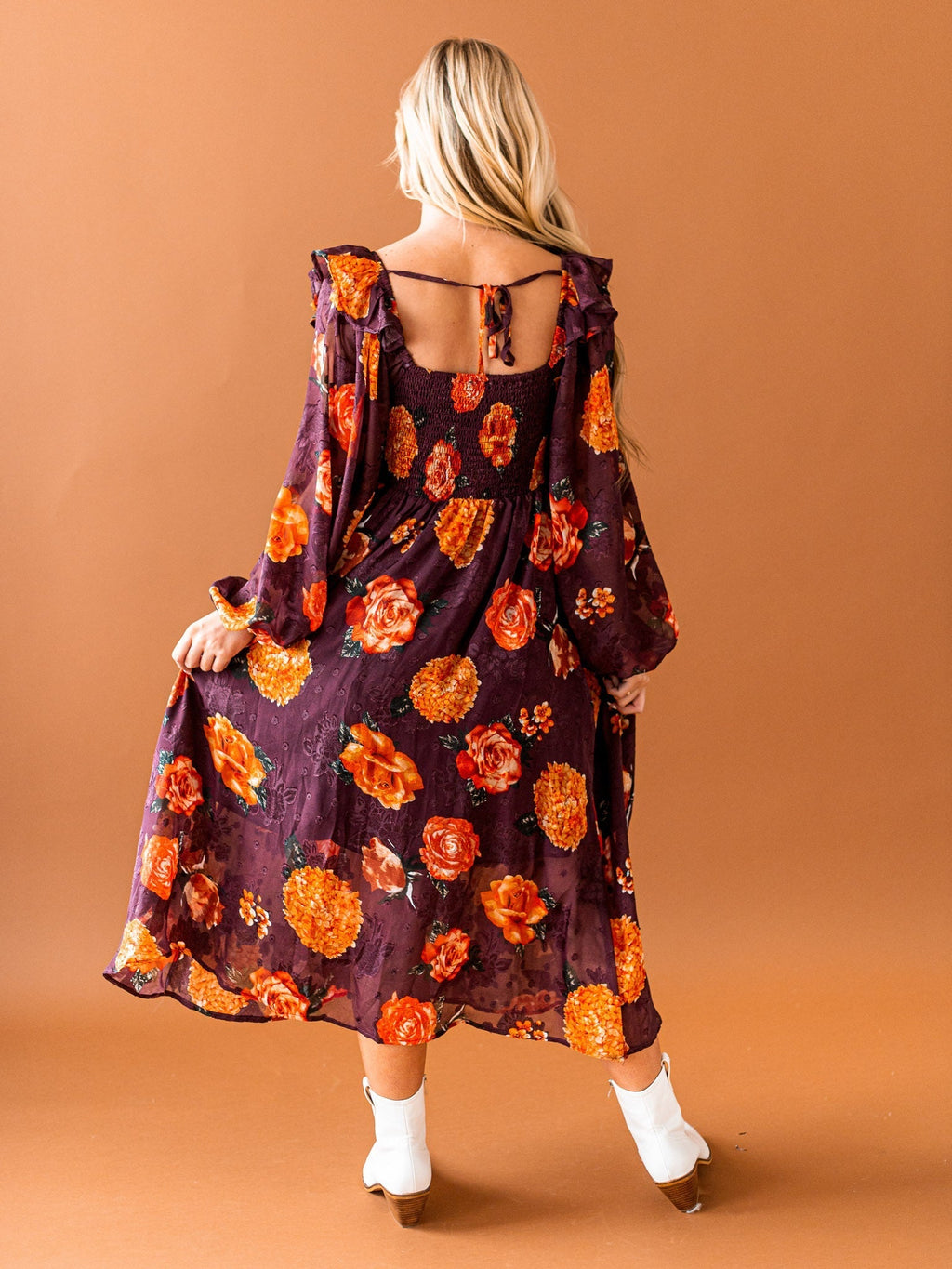 Field of Flowers Midi Dress
