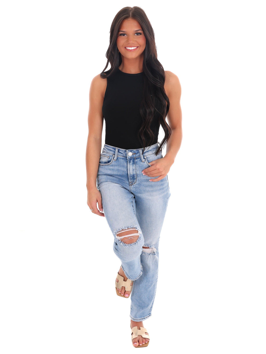 Back to the Basics Ribbed Bodysuit