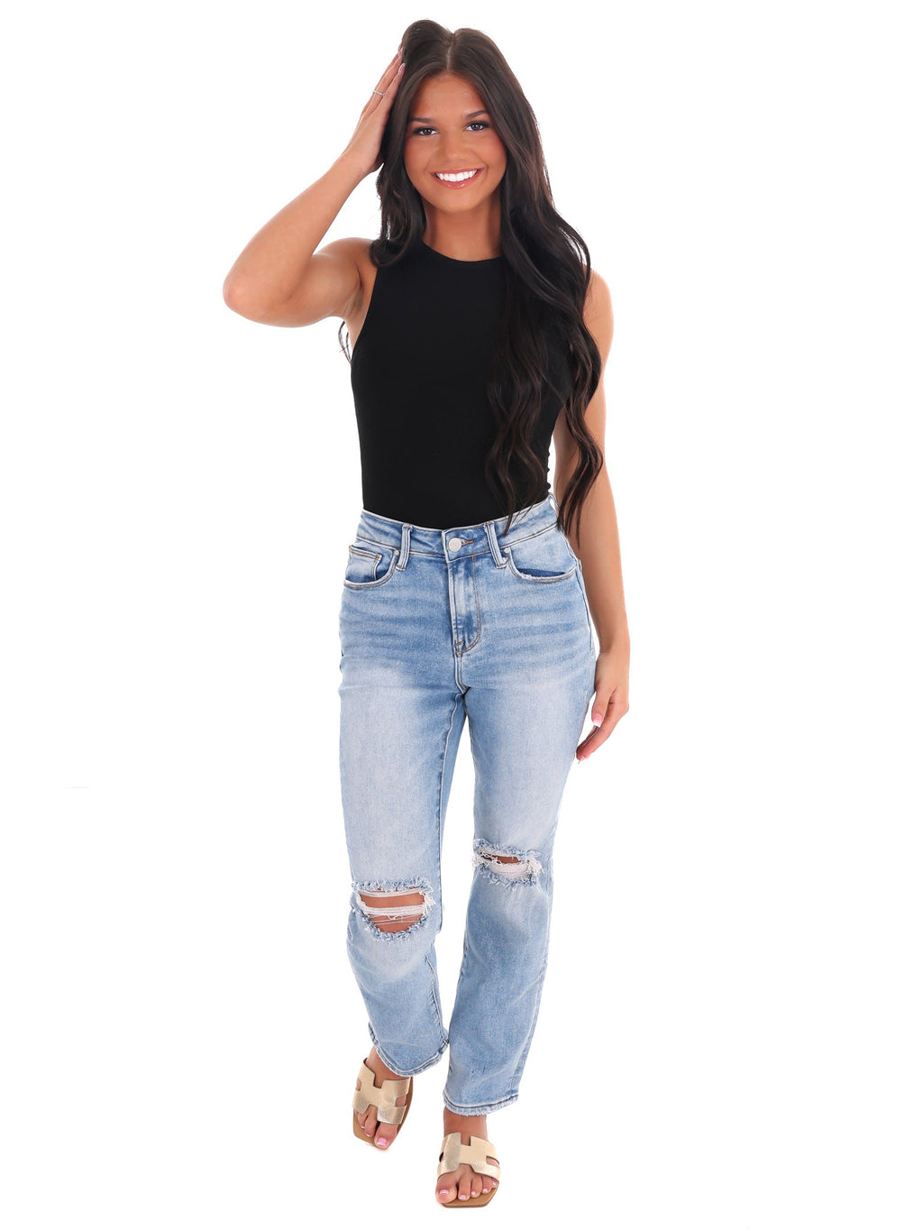 Back to the Basics Ribbed Bodysuit