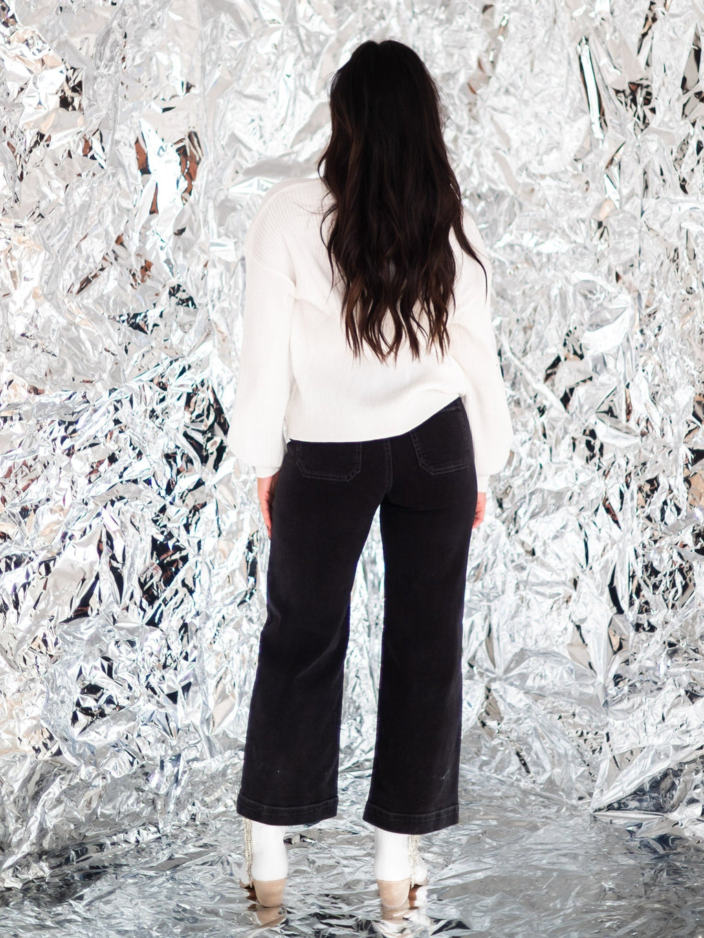 Curvy Sparkle Like Diamonds Sweater