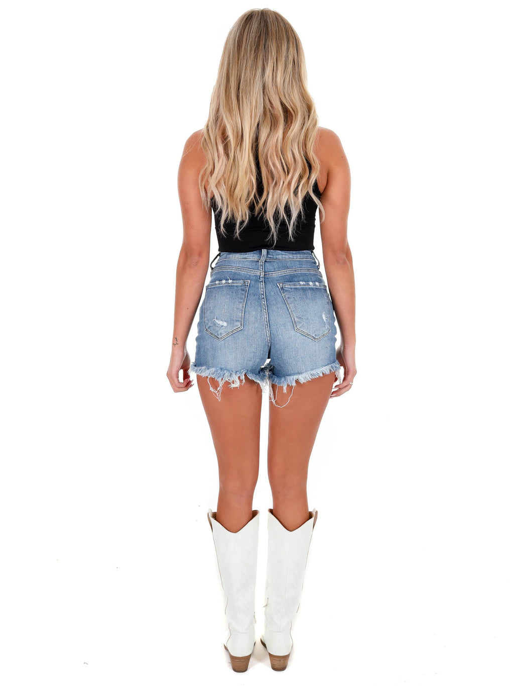 Believe in Me Chevron Crop Top