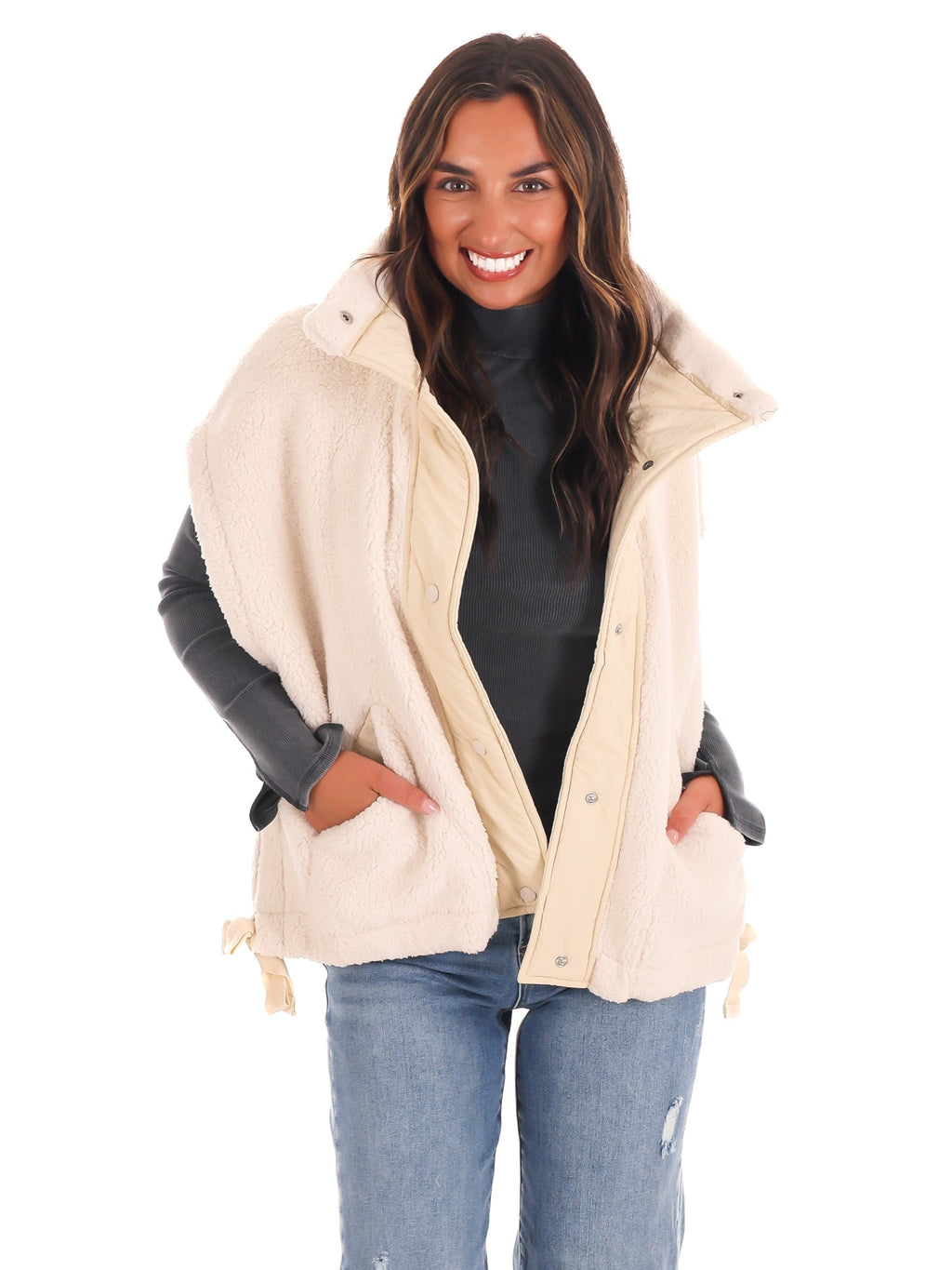 Free People Scout It Out Fleece Vest