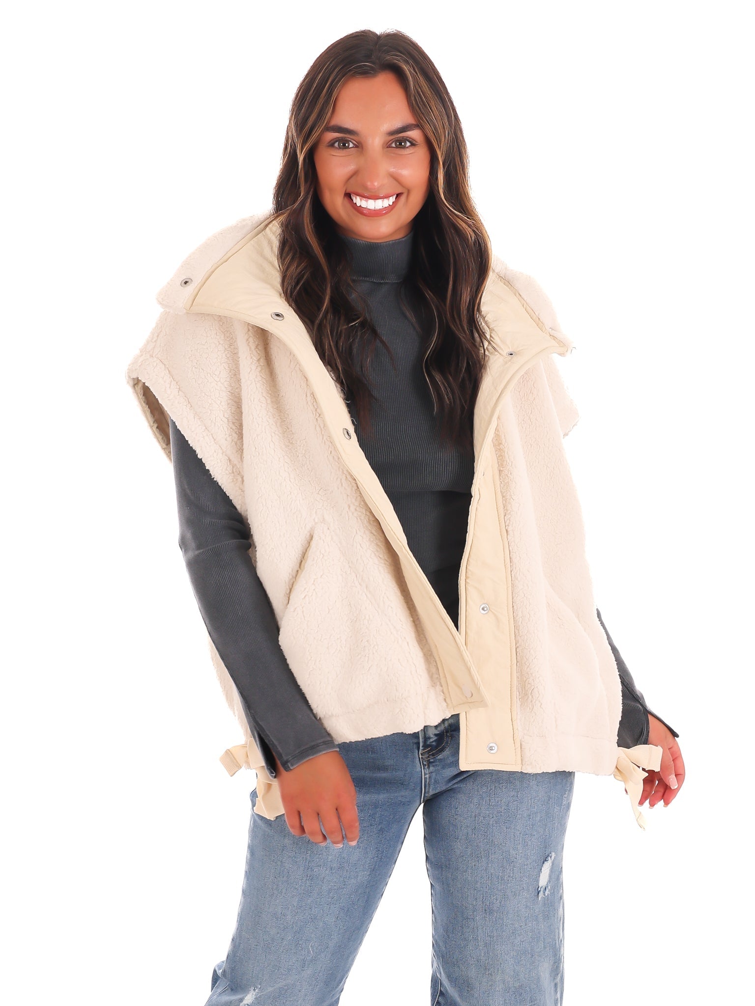 Free People Scout It Out Fleece Vest