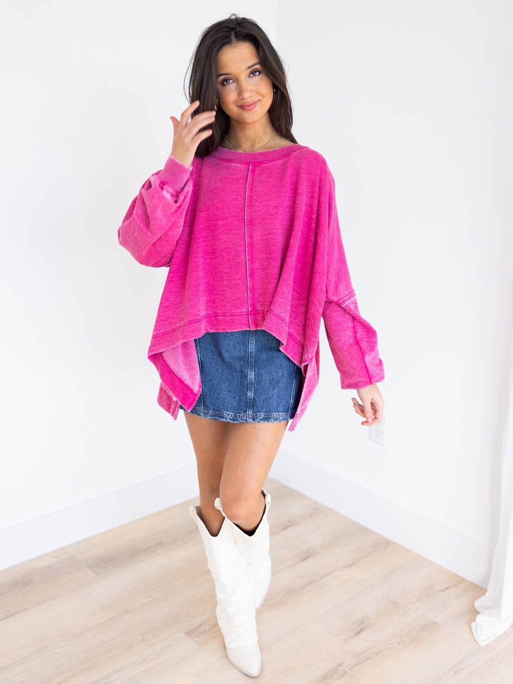 Free People Daisy Sweatshirt