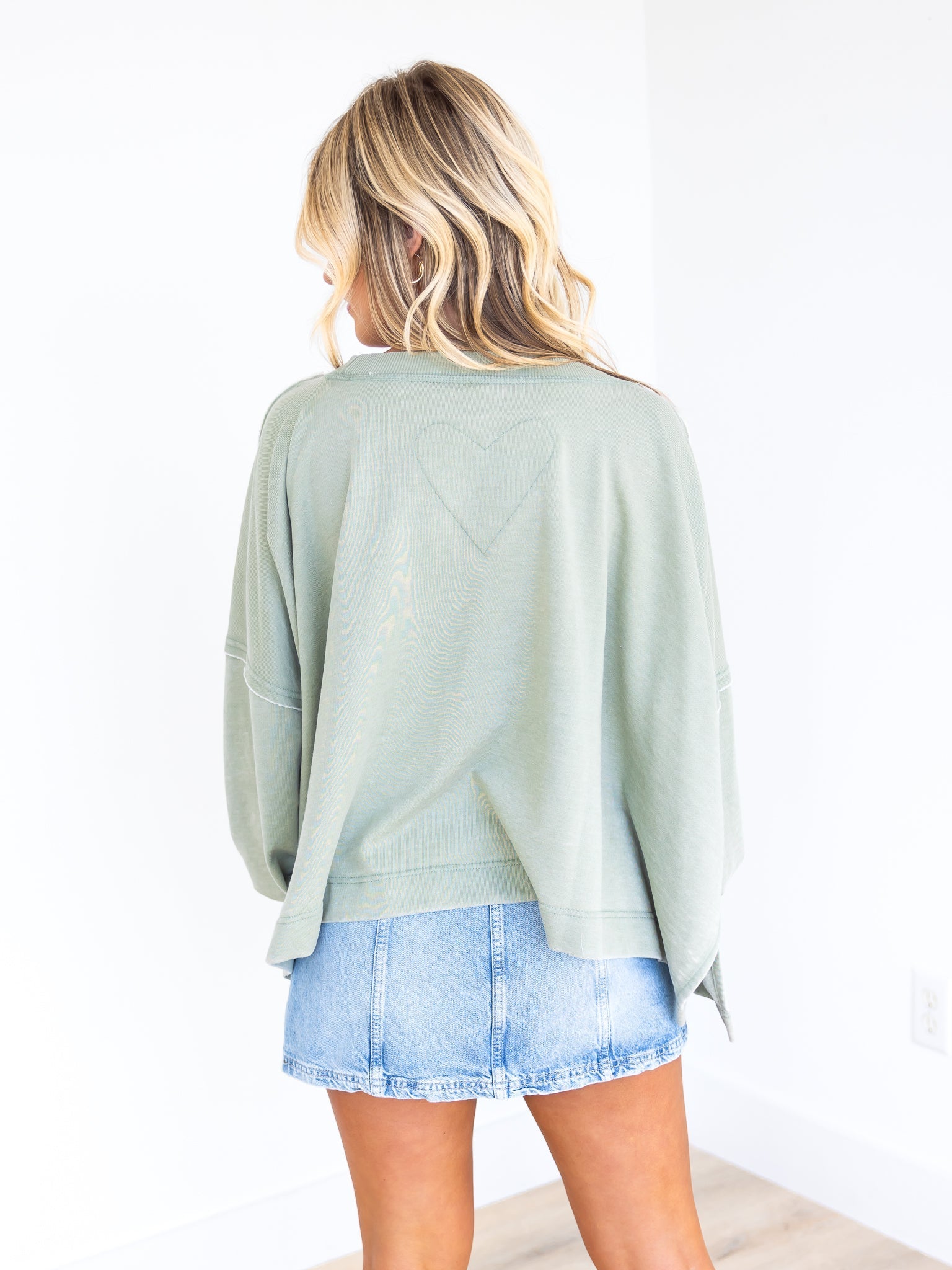 Free People Daisy Sweatshirt