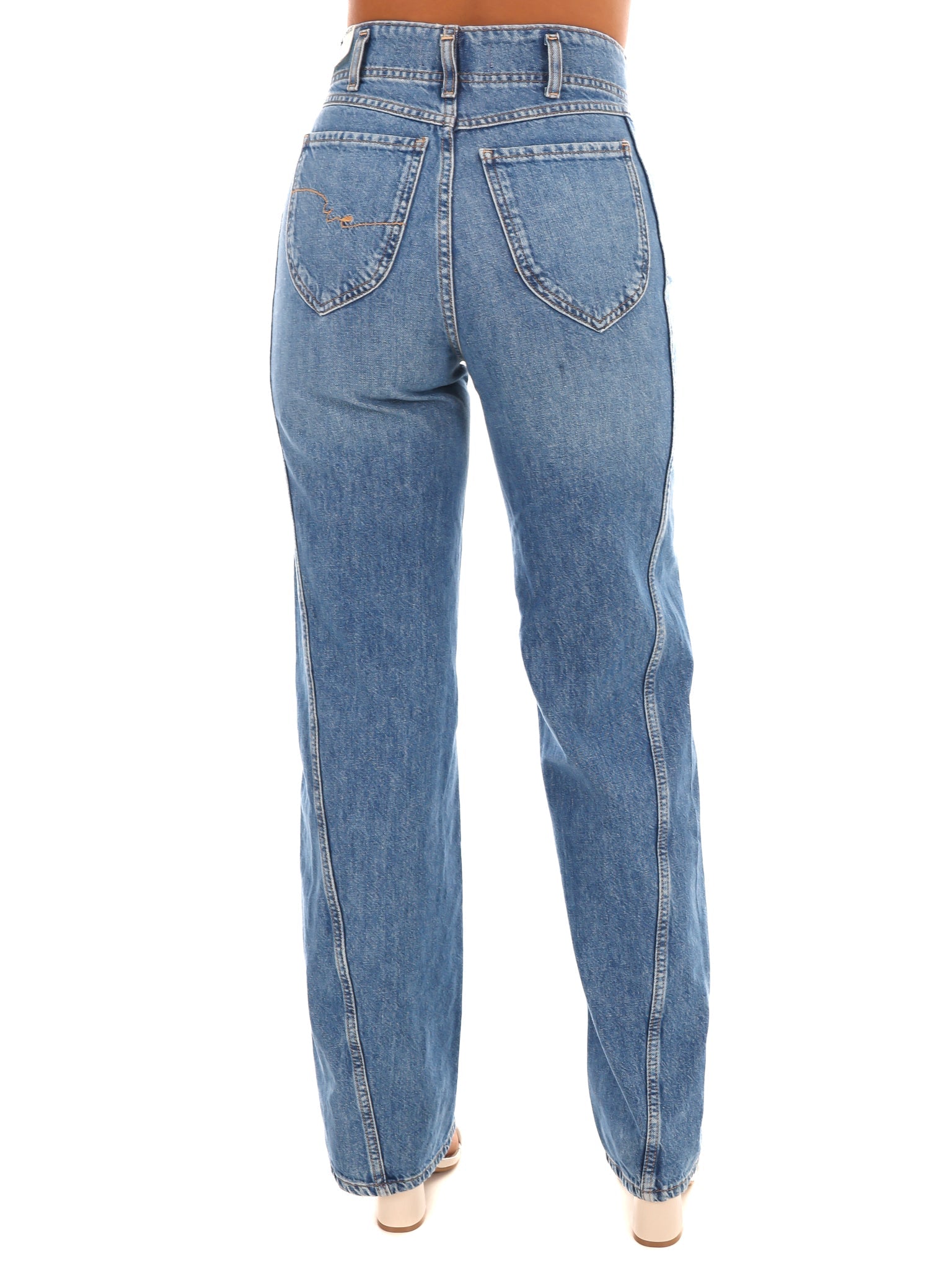 Free People Aster Straight Leg Jeans