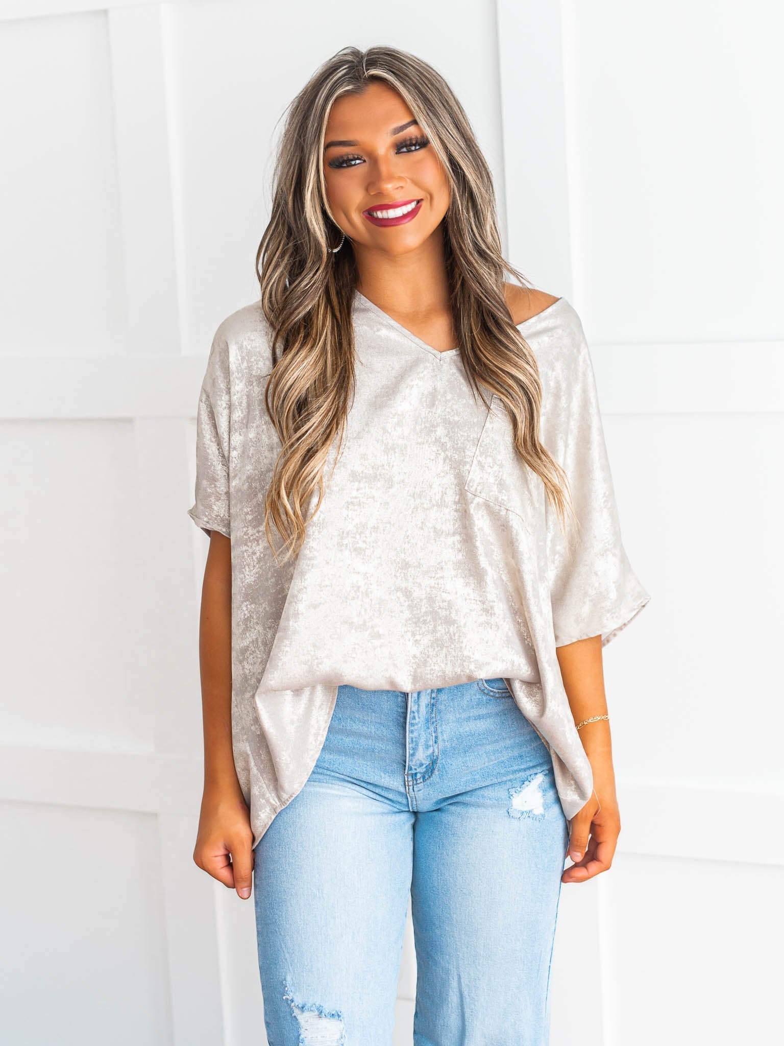 Dress the Part V-Neck Top