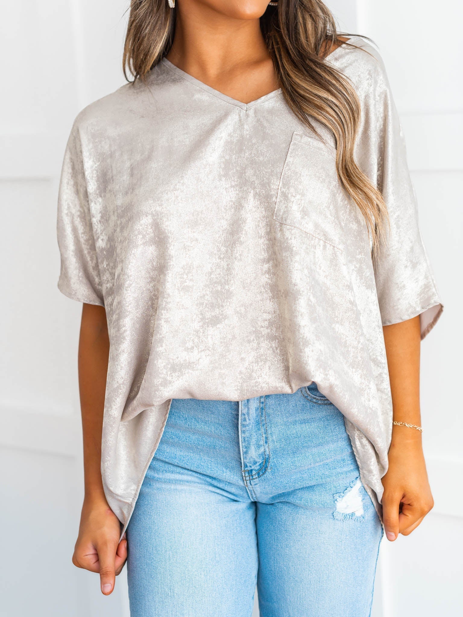 Dress the Part V-Neck Top