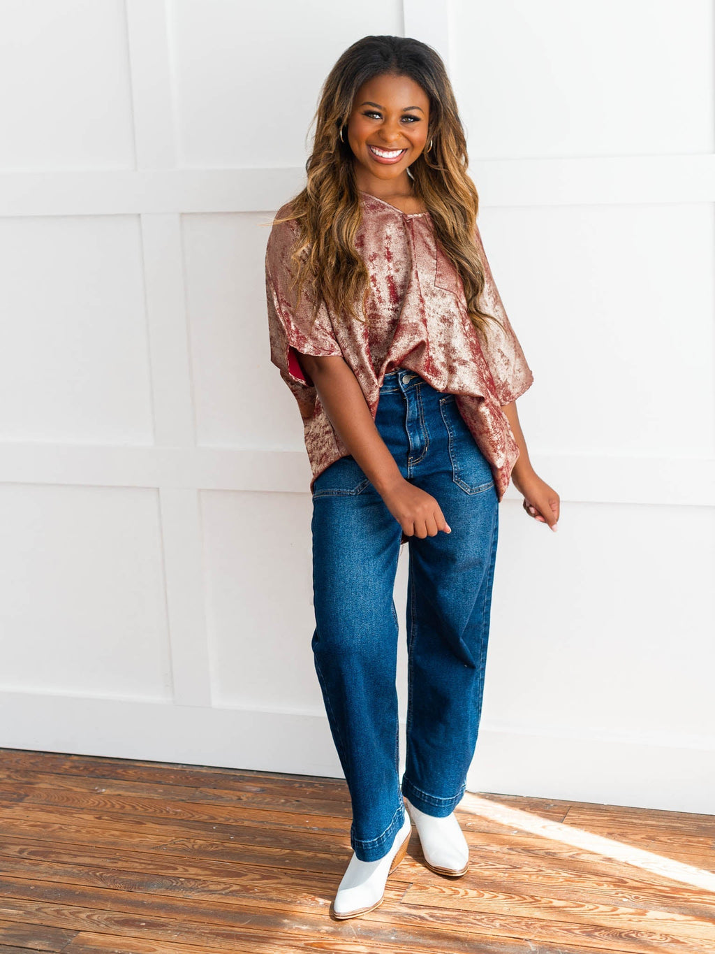 Dress the Part V-Neck Top