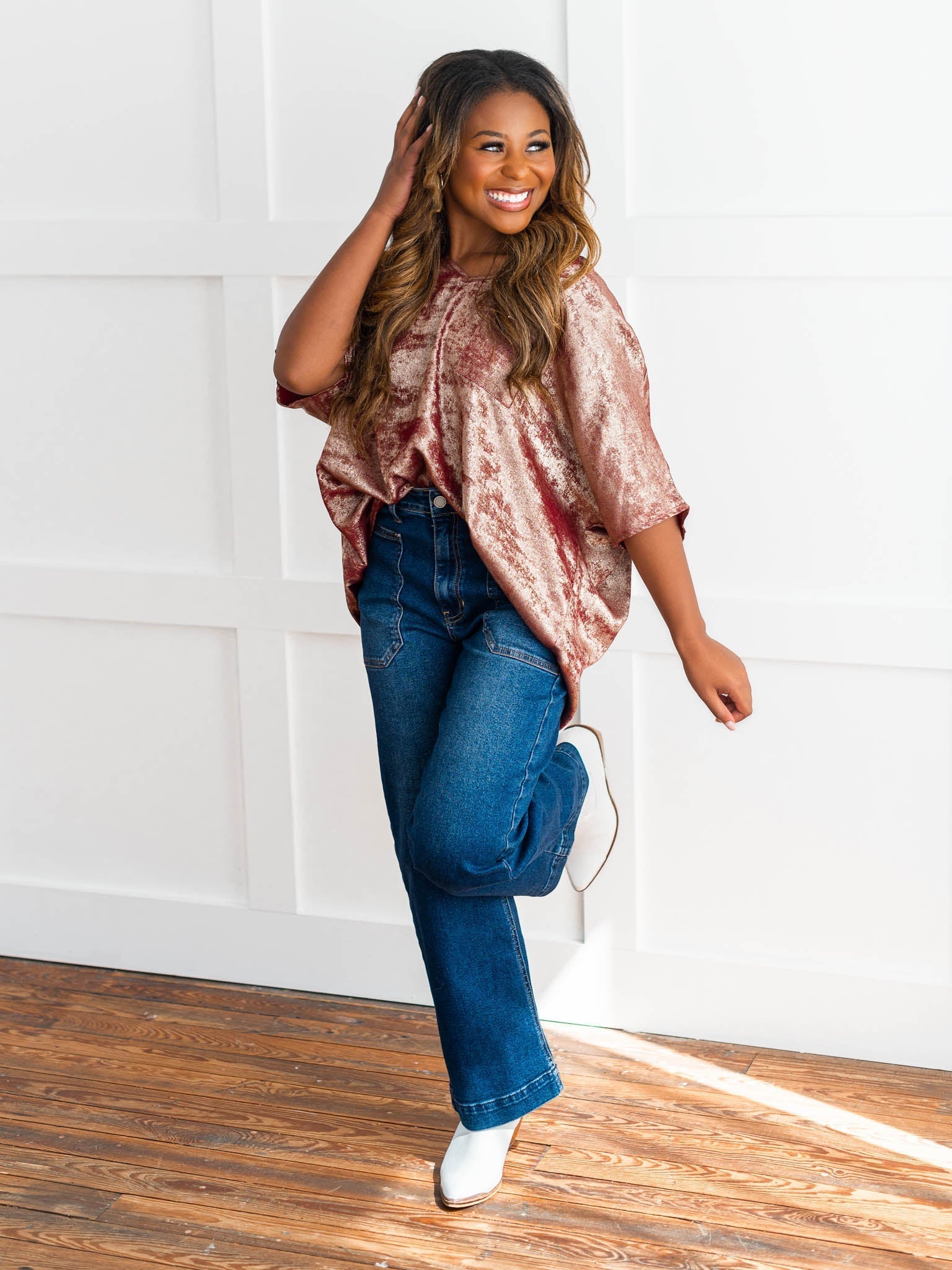 Dress the Part V-Neck Top