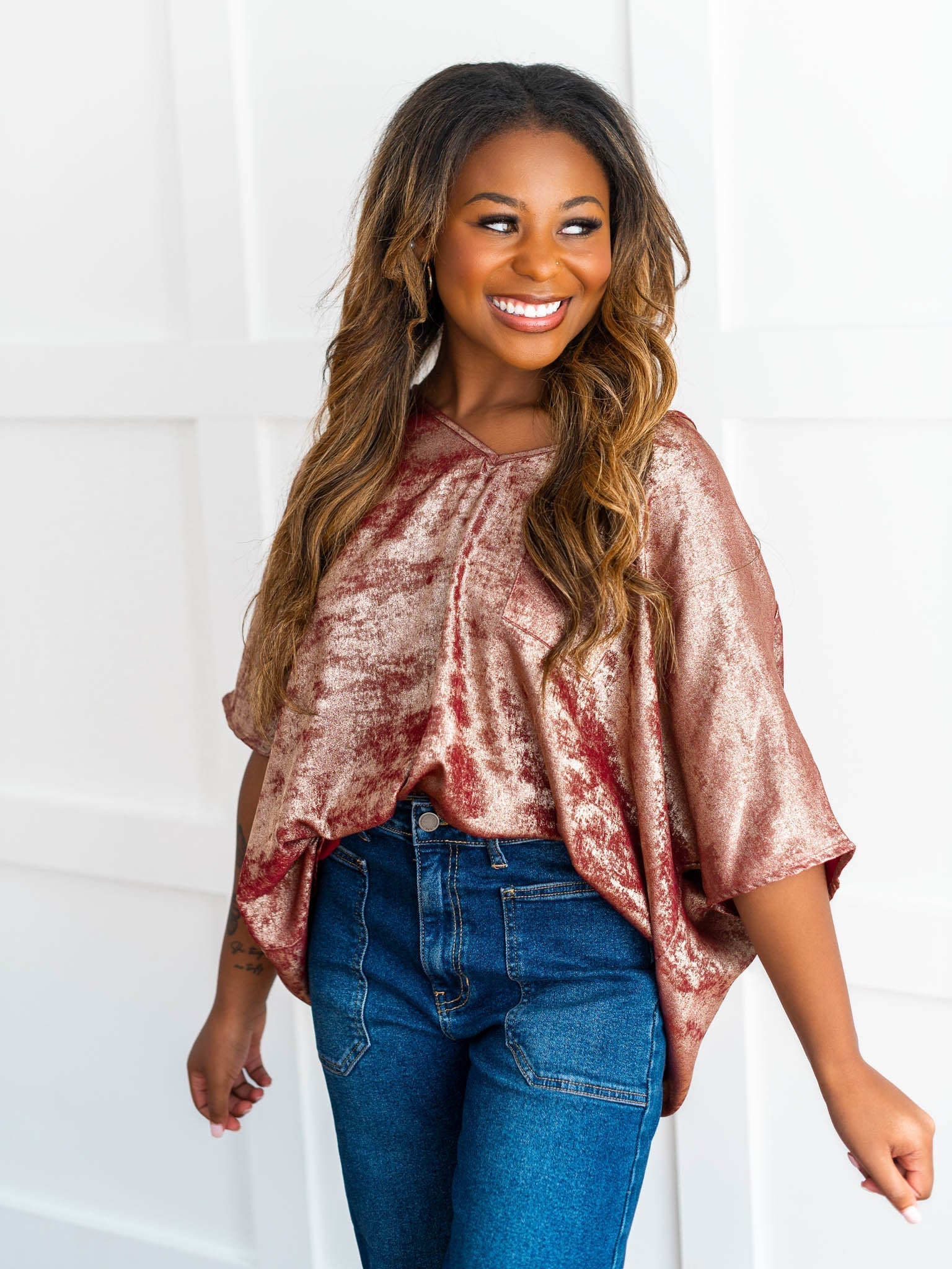 Dress the Part V-Neck Top