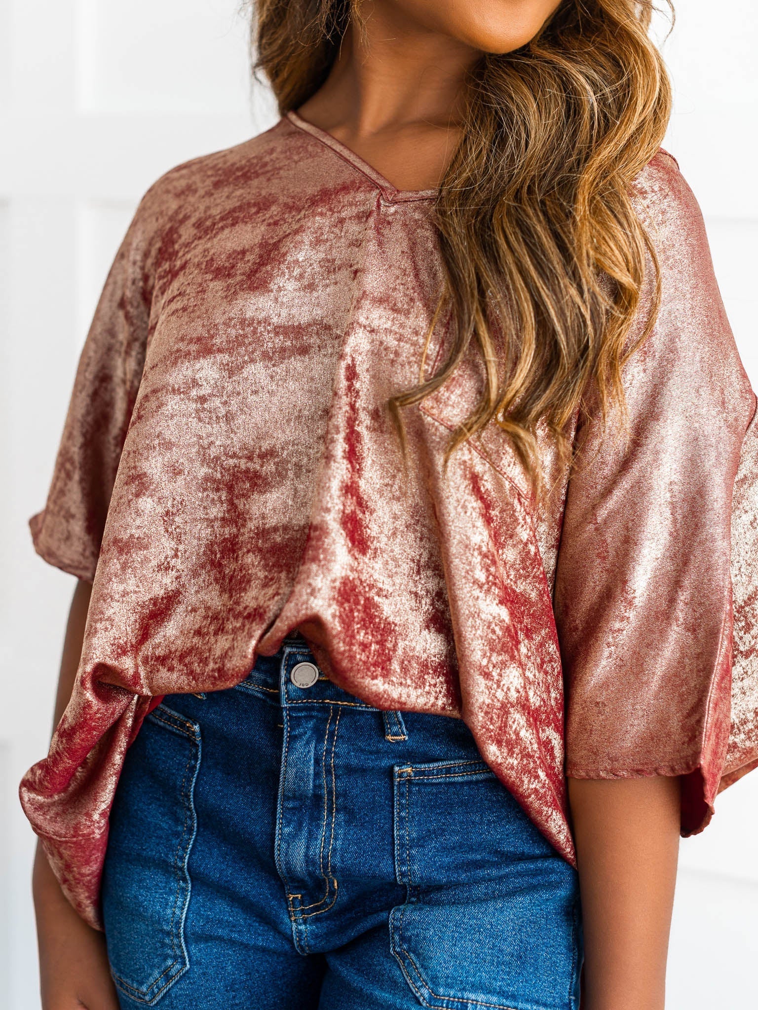 Dress the Part V-Neck Top