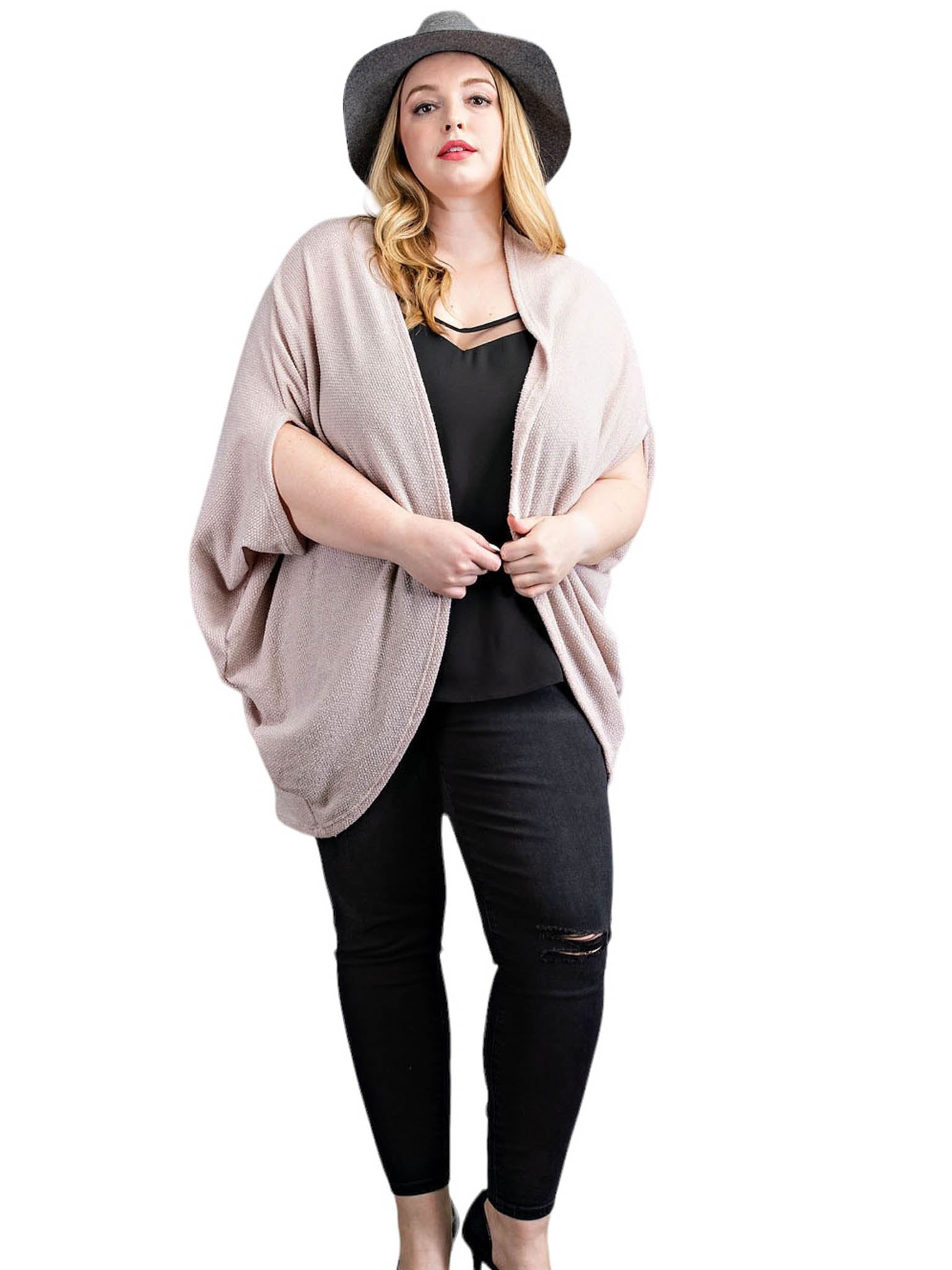 Curvy Thinking About You Cardigan