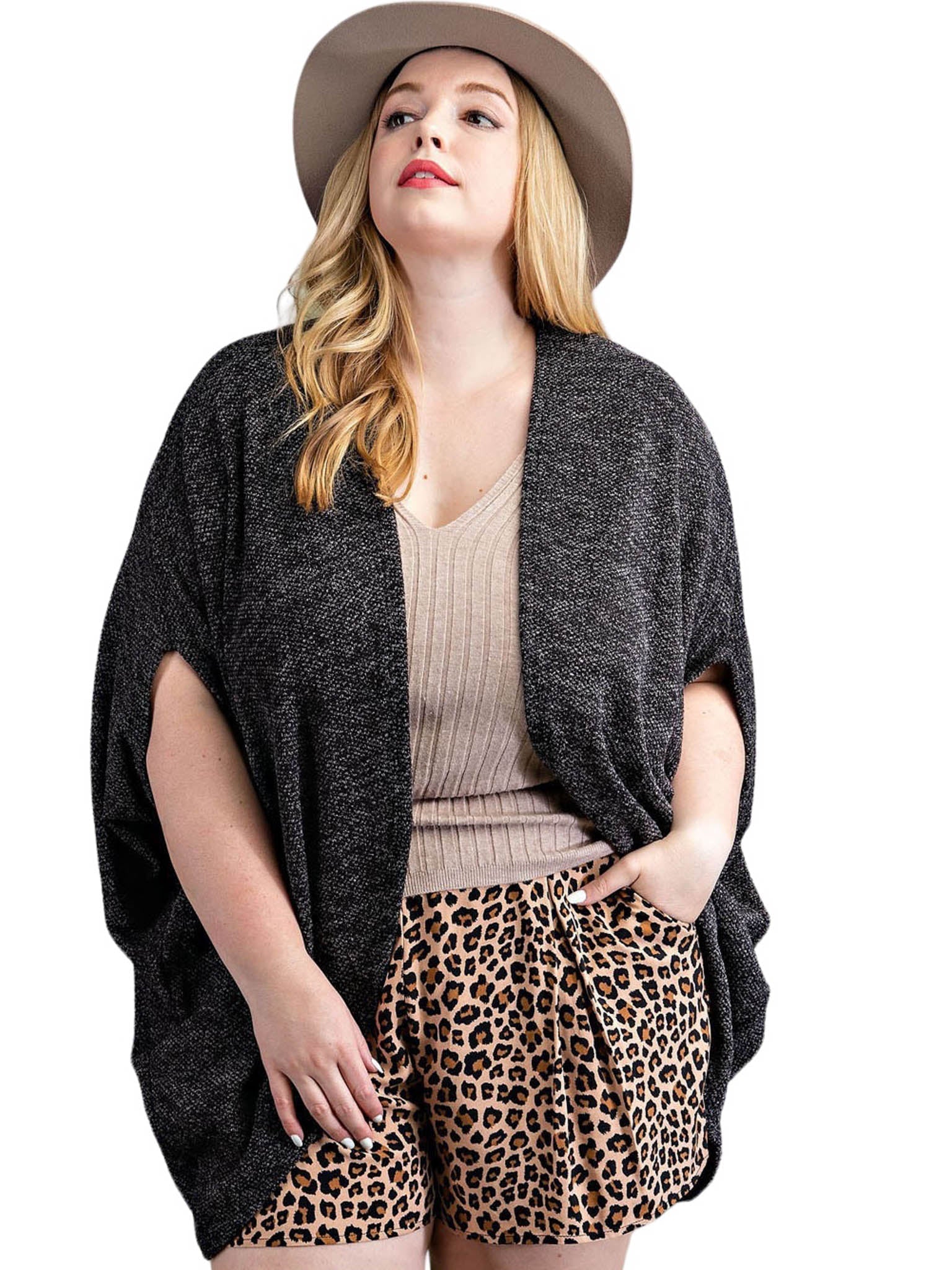 Curvy Thinking About You Cardigan