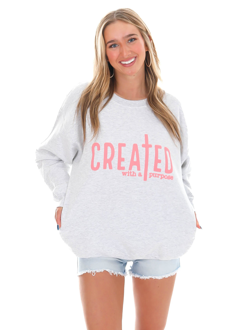 Created With A Purpose Sweatshirt