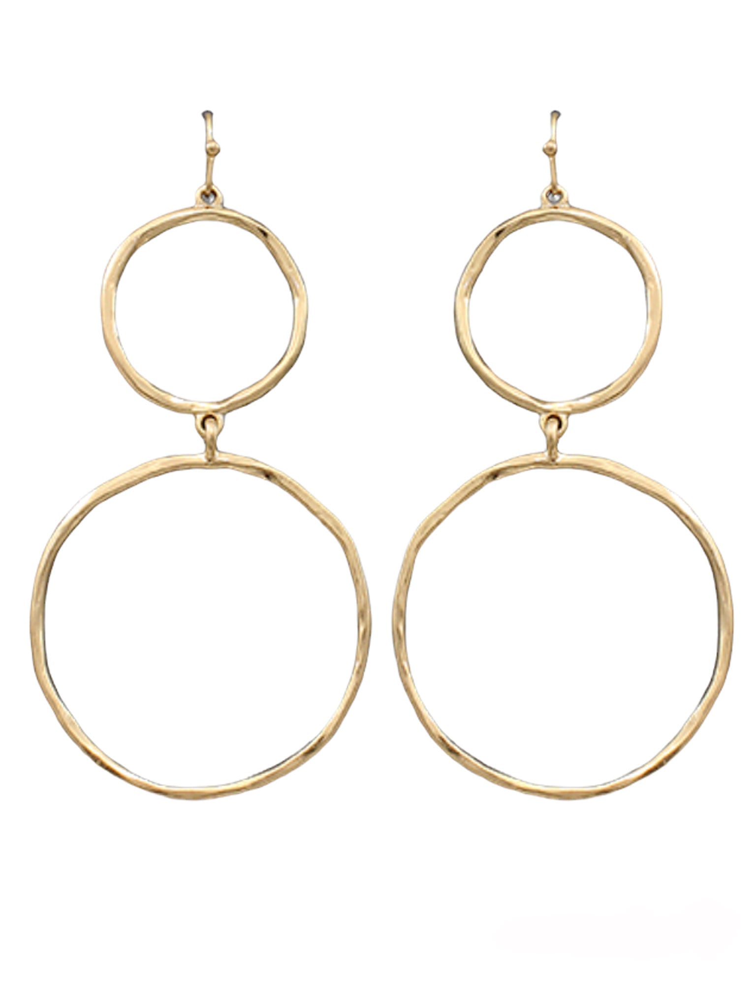 Double Circle Earrings
