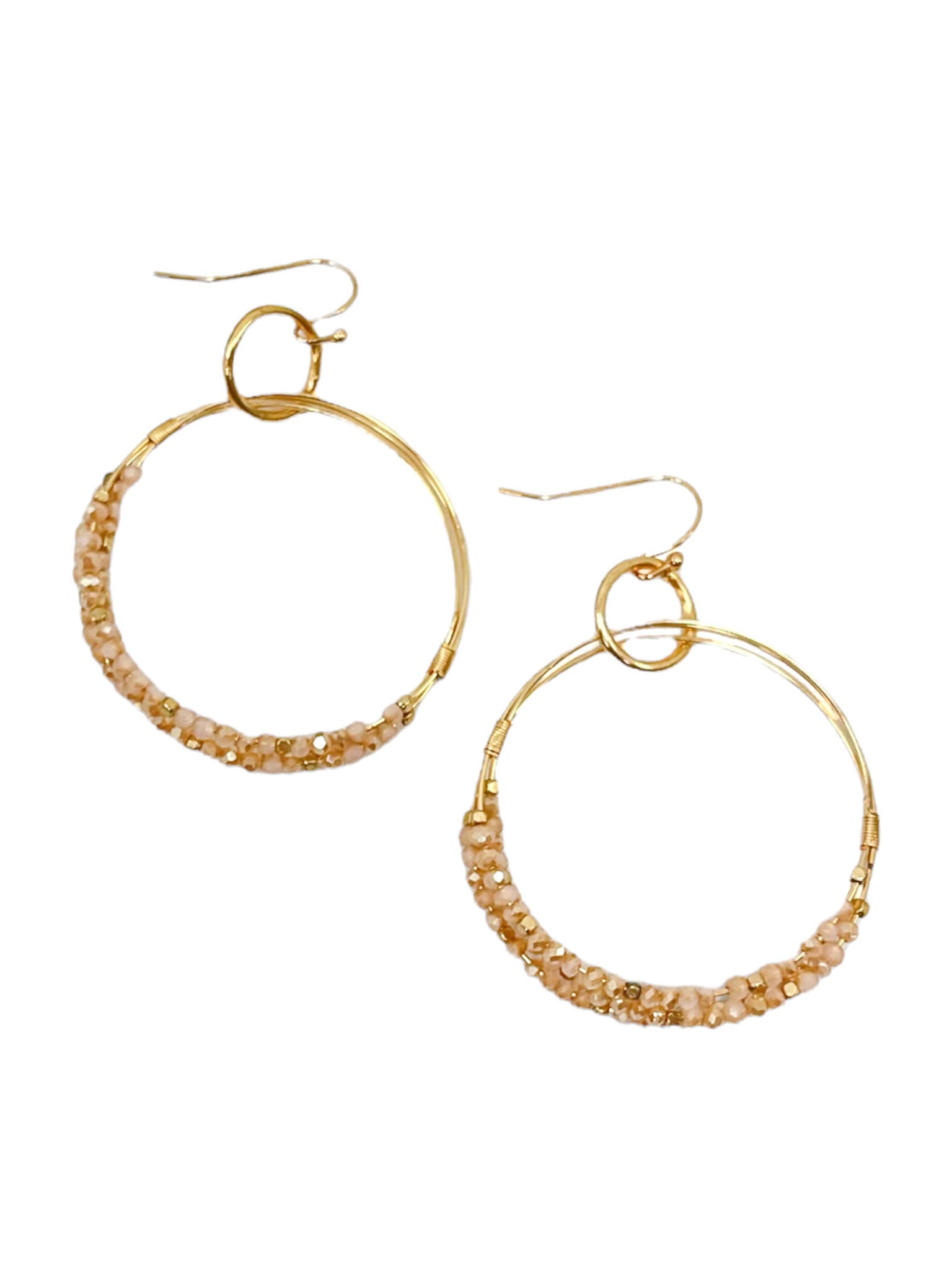 Double Circle Earrings
