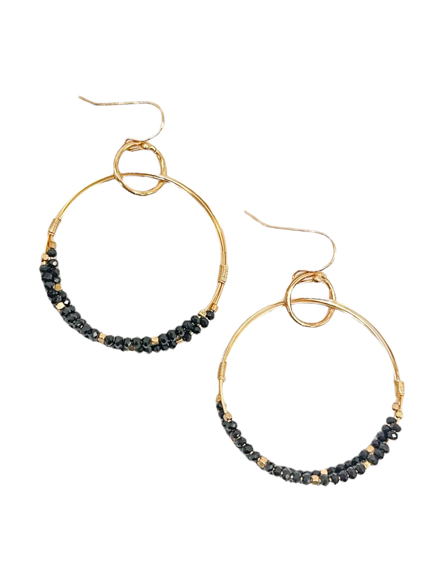 Double Circle Earrings