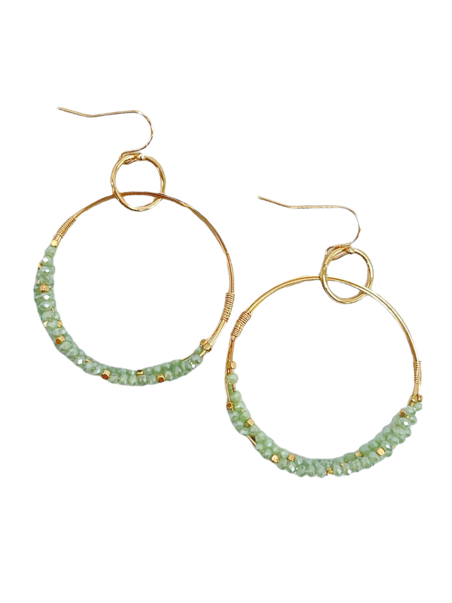 Double Circle Earrings