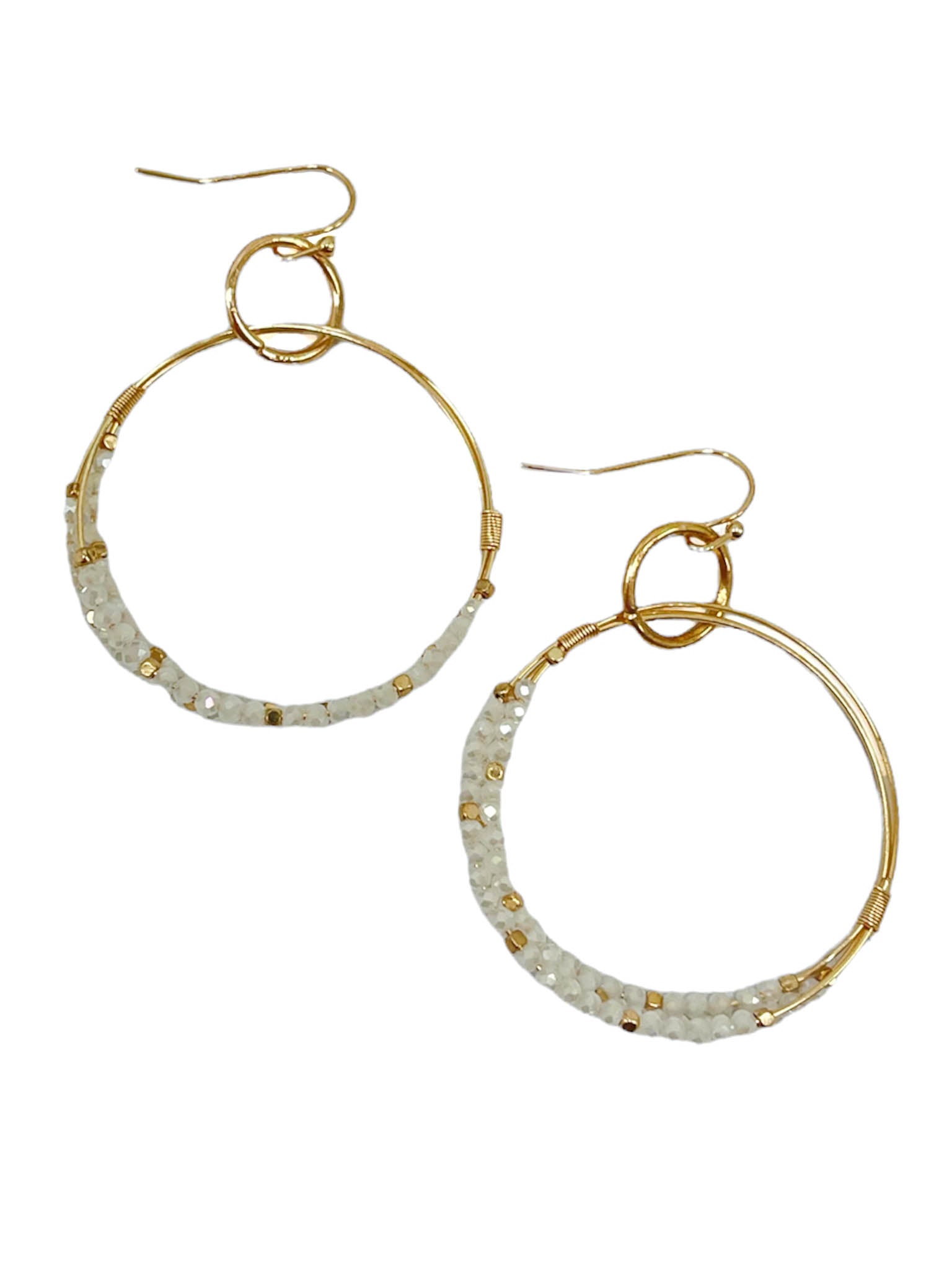 Double Circle Earrings
