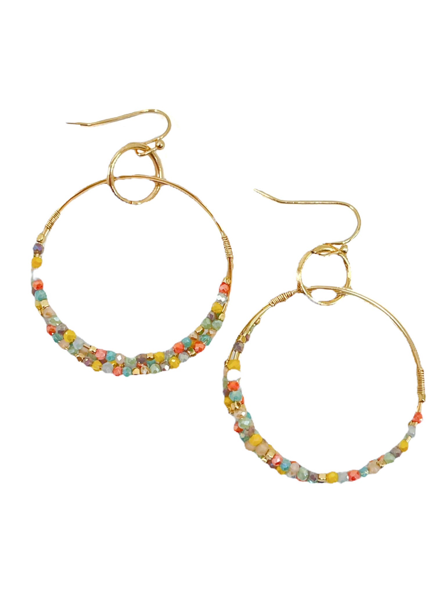 Double Circle Earrings
