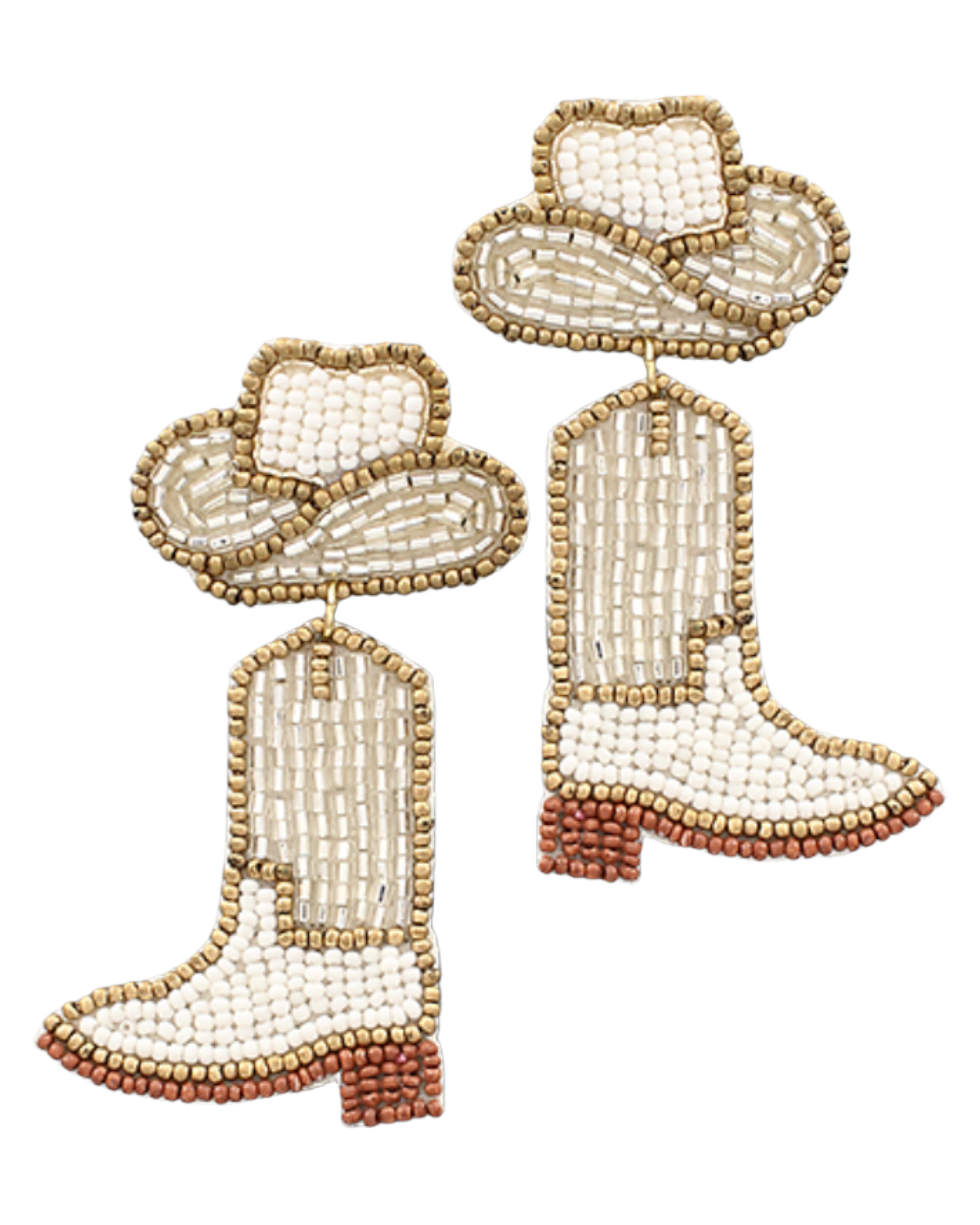 Cowboy Hat & Boots Earrings