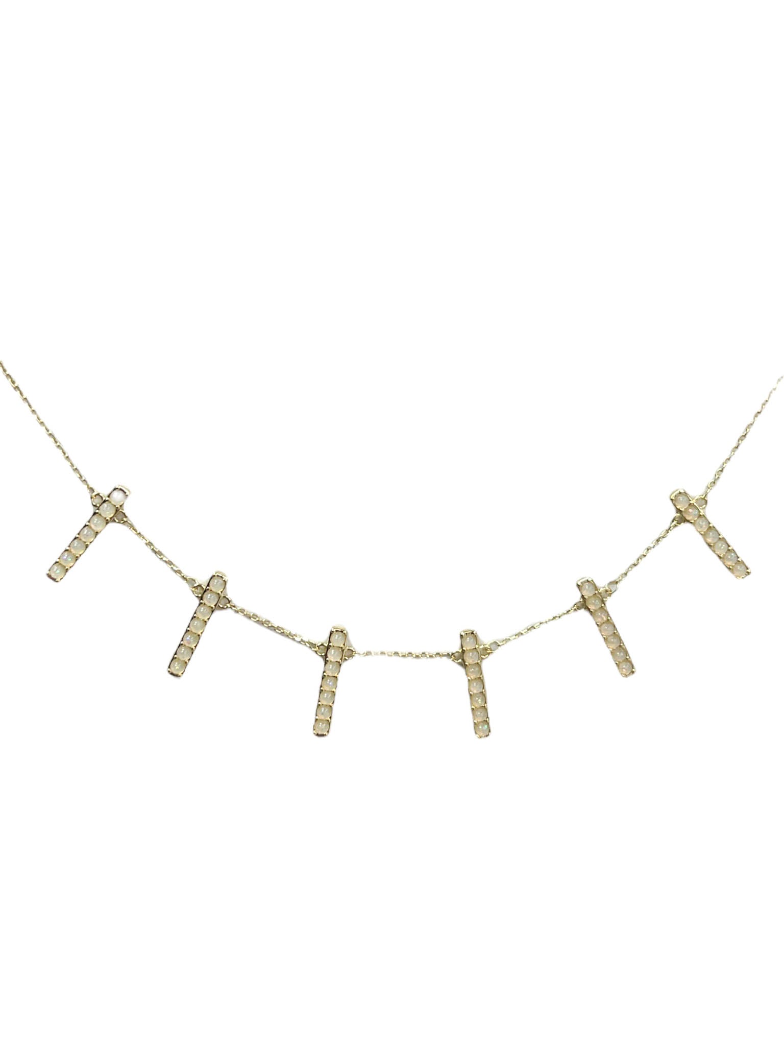 Electra Bar Drop Necklace