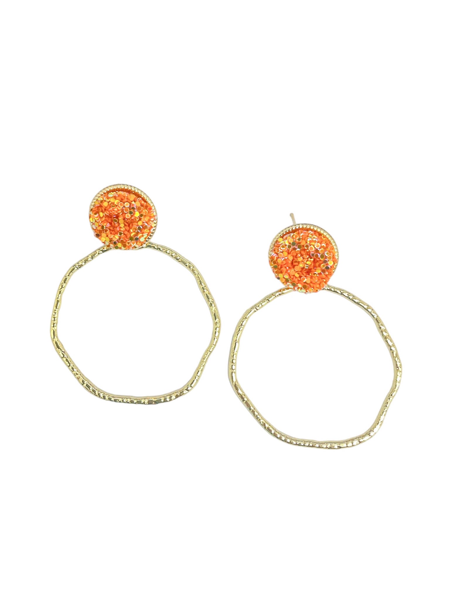 Gameday Glitter Top Hoops