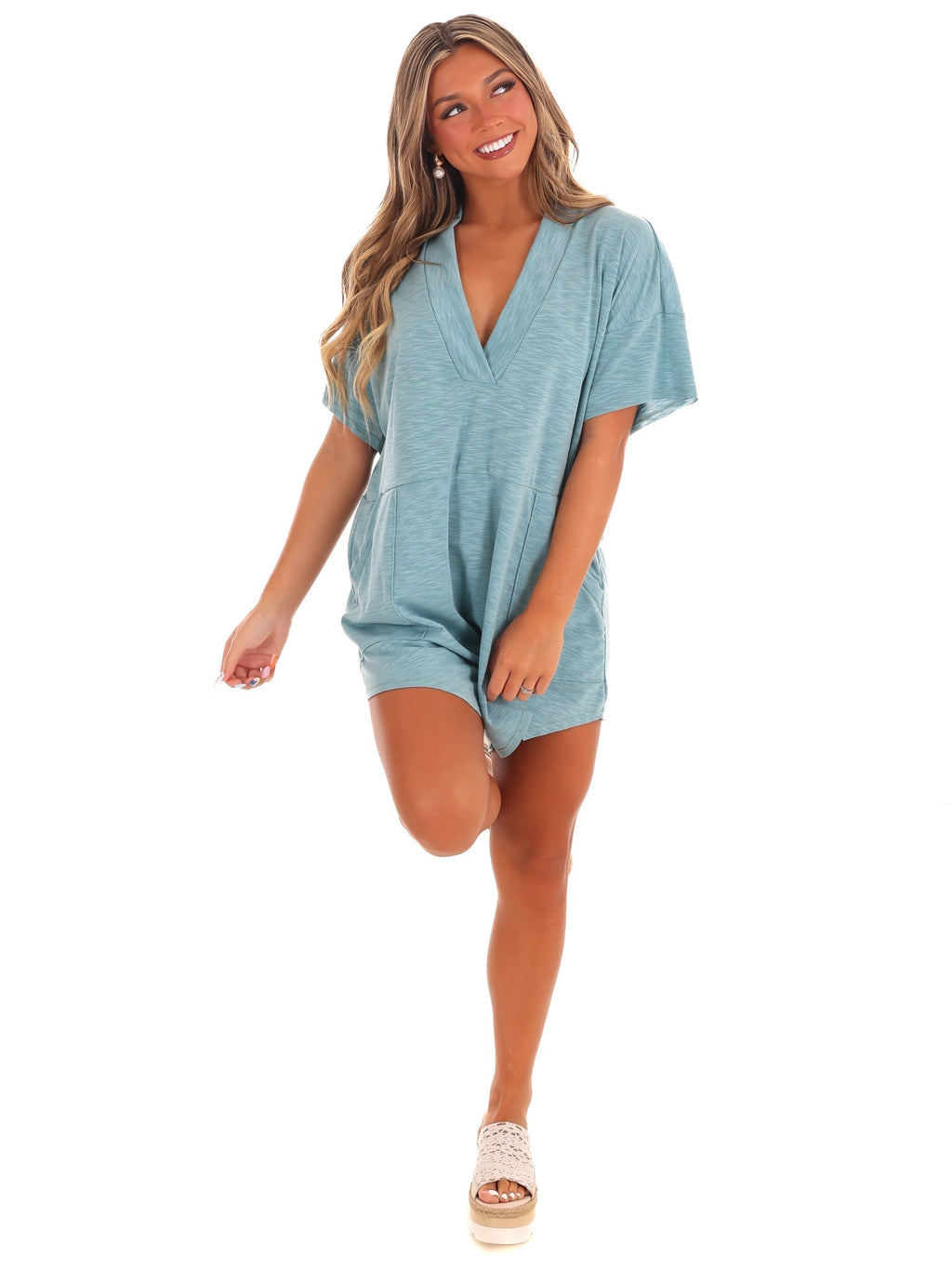 Everyday Adventure V-Neck Romper