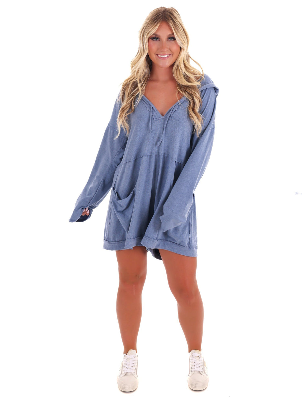 Effortless Style Hoodie Romper