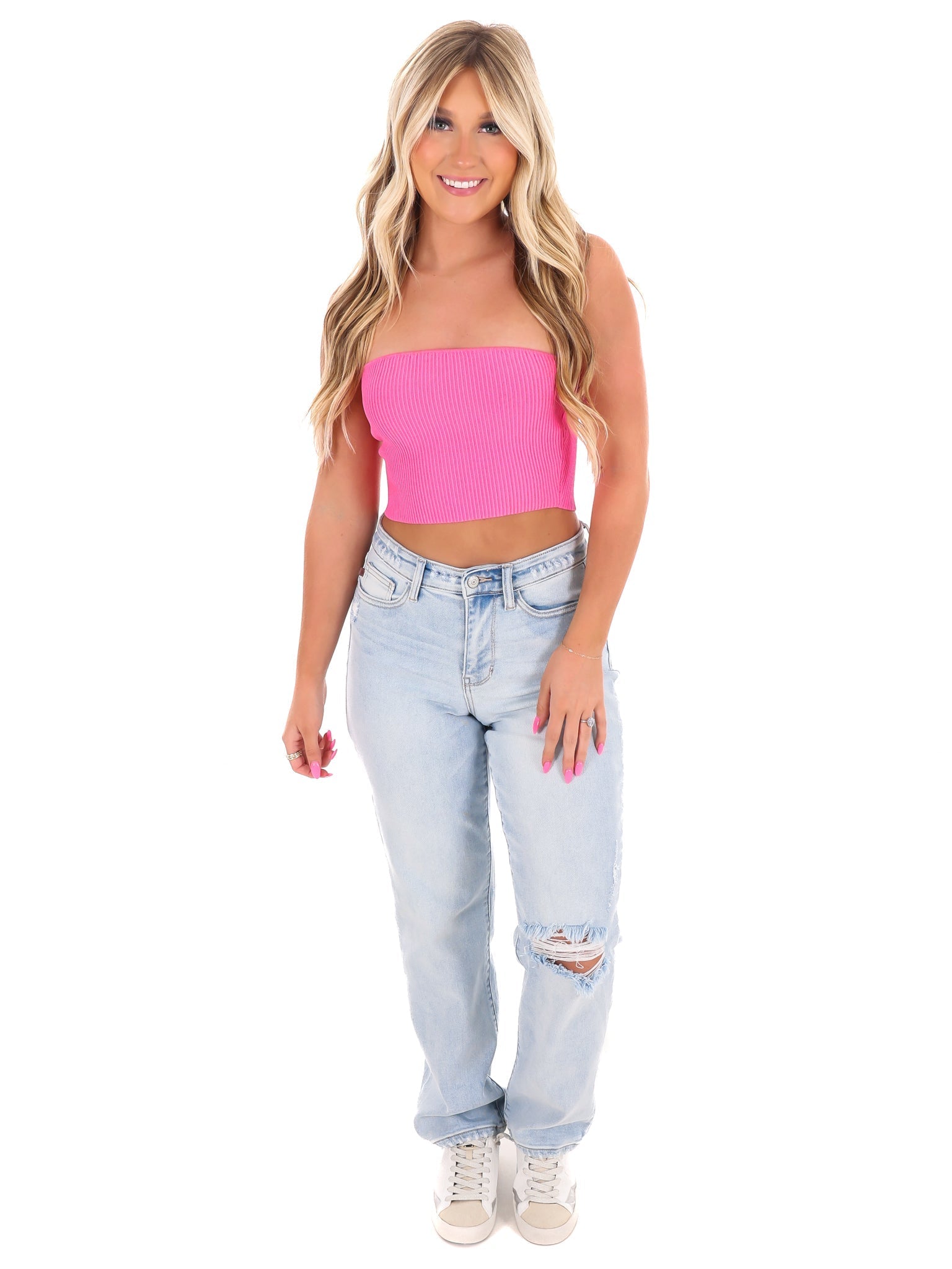 Belong Together Cropped Tube Top