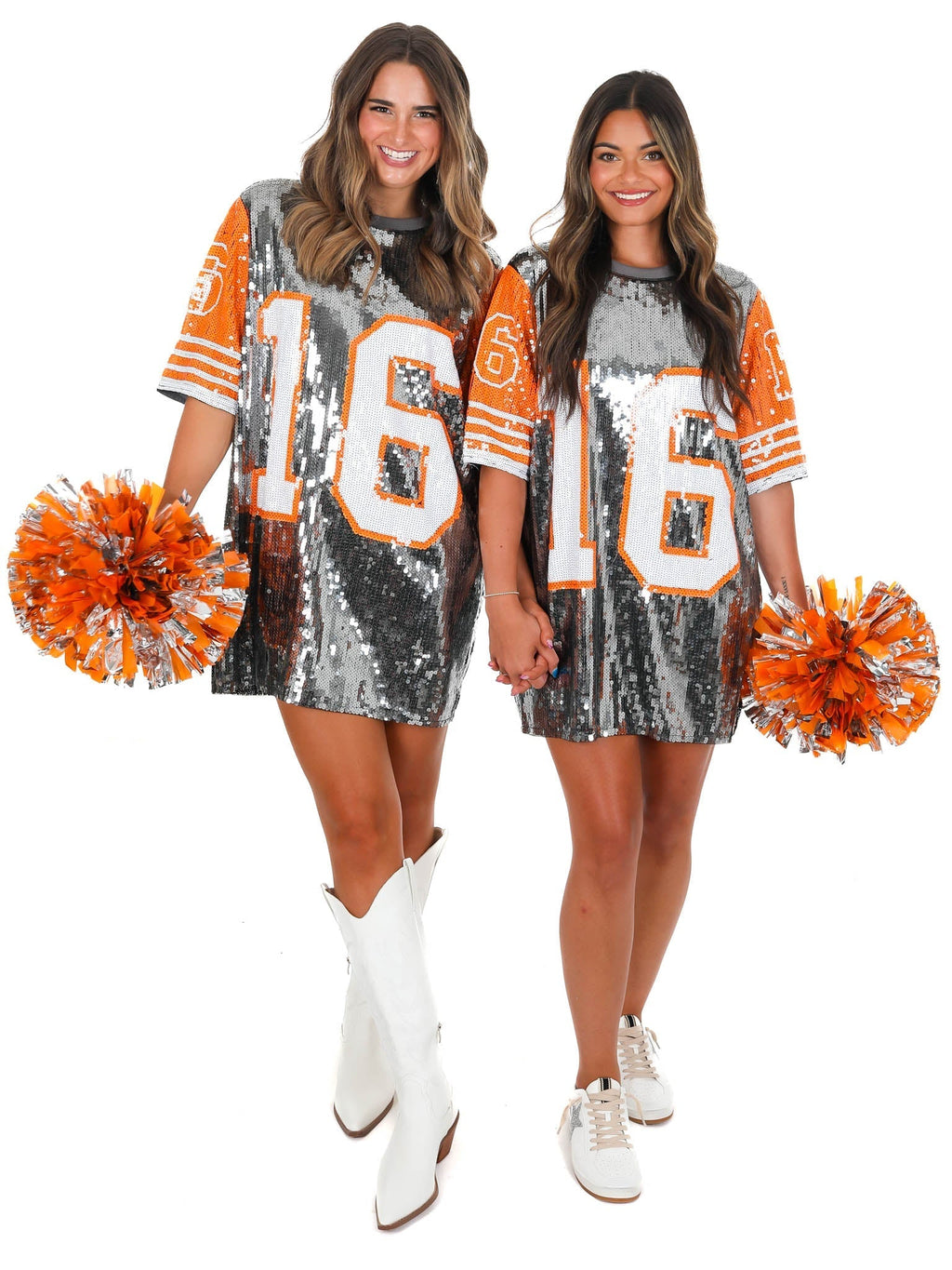 16 Sequin Jersey Dress