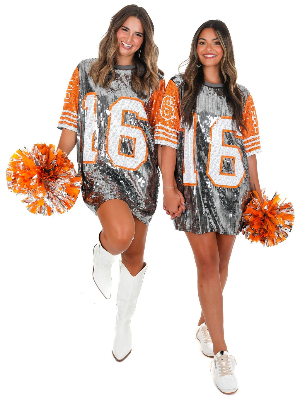 16 Sequin Jersey Dress