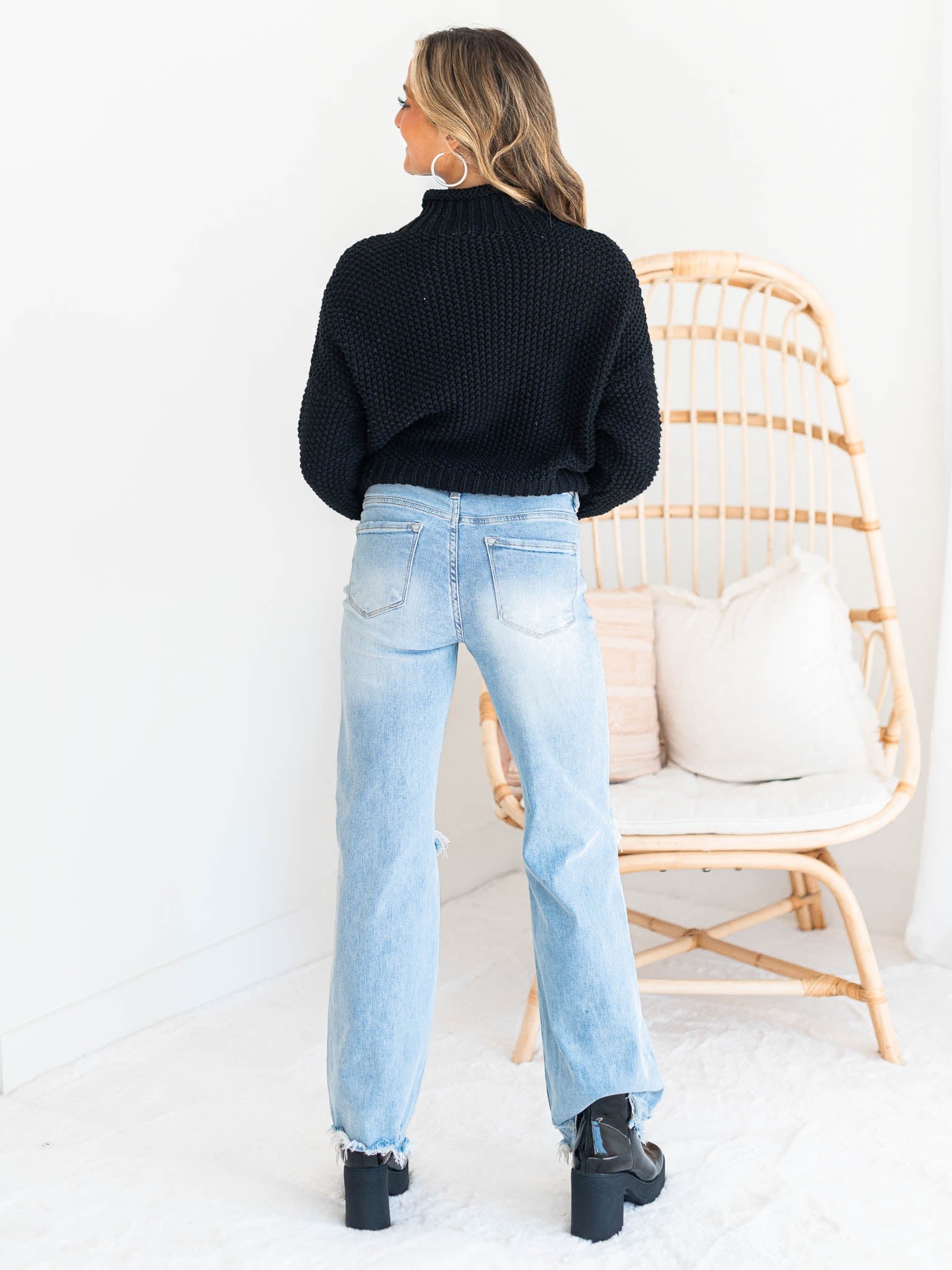 Arm Candy Turtleneck Sweater