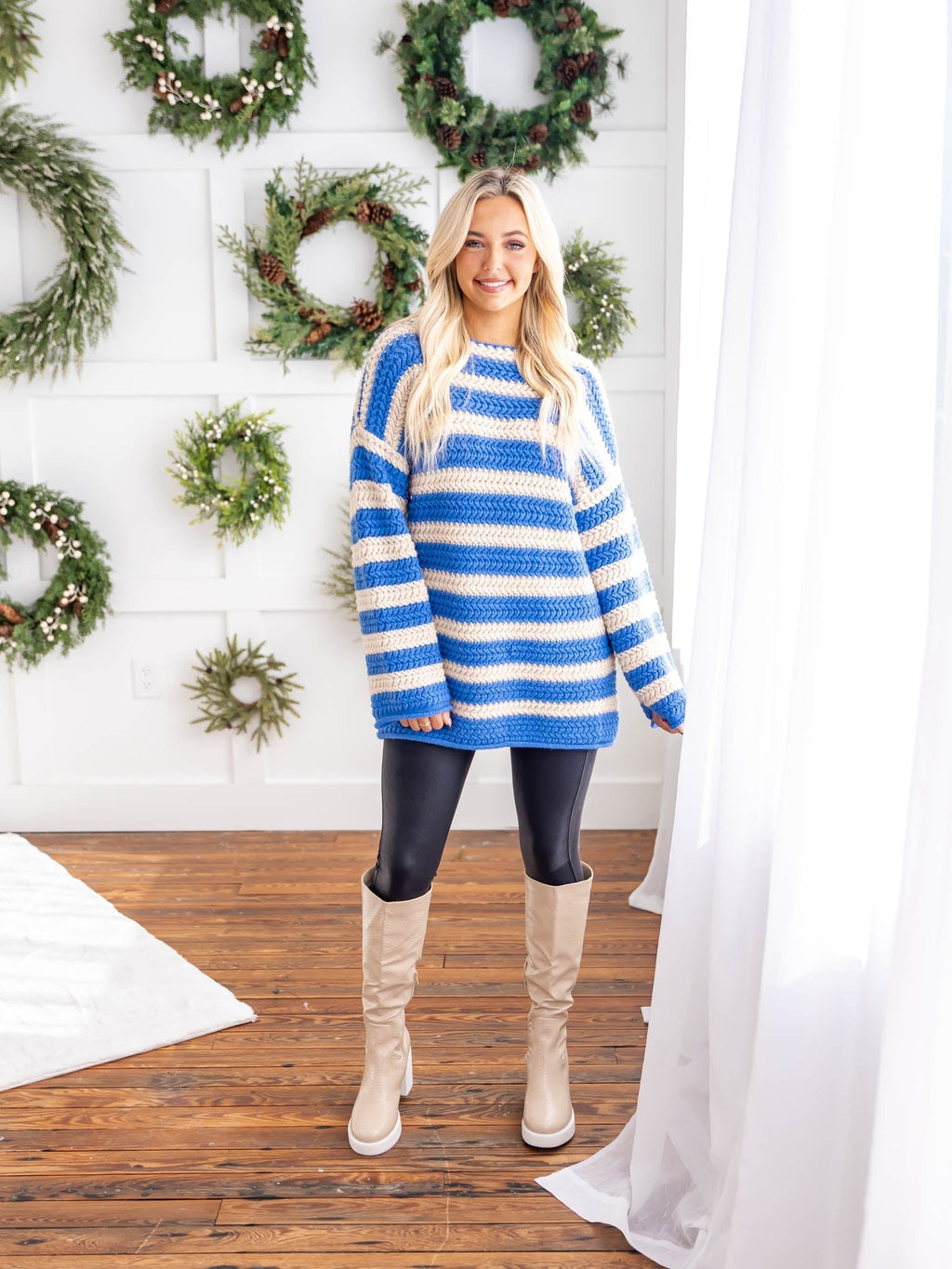Angels Like You Stripe Sweater