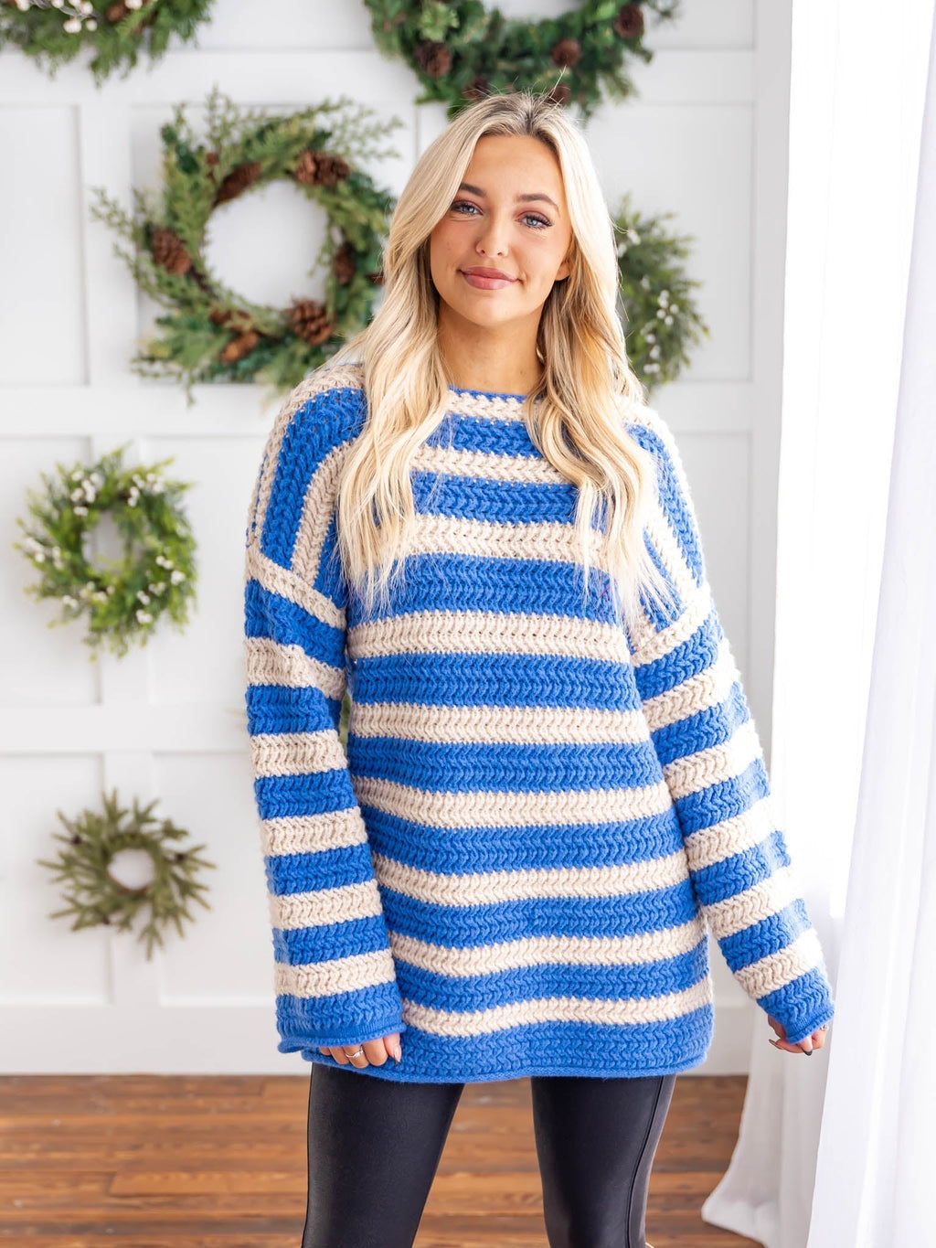 Angels Like You Stripe Sweater