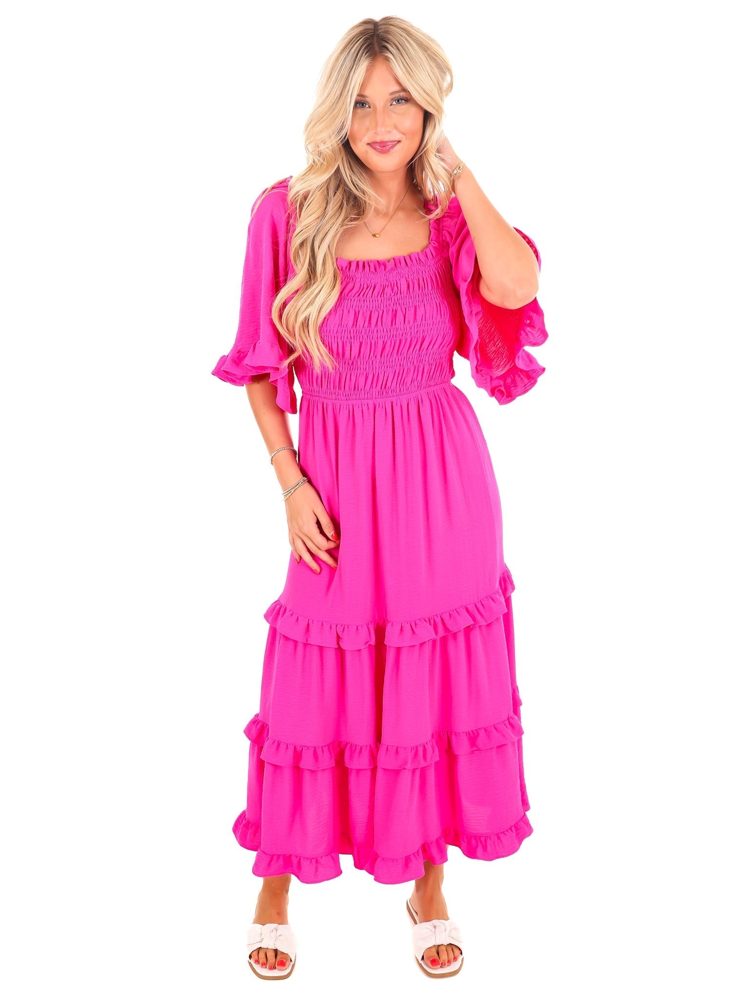 Coming Home Midi Dress