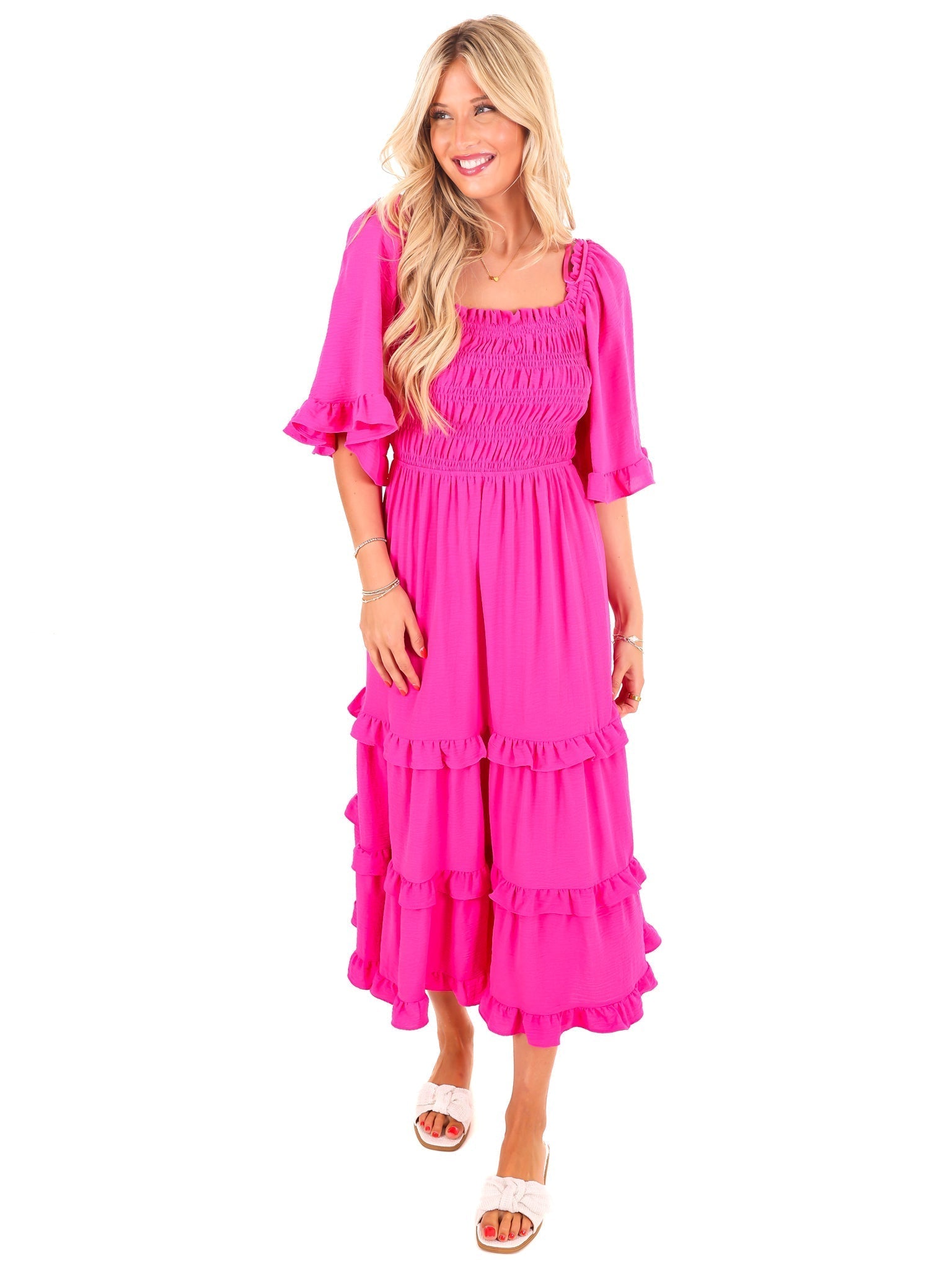 Coming Home Midi Dress