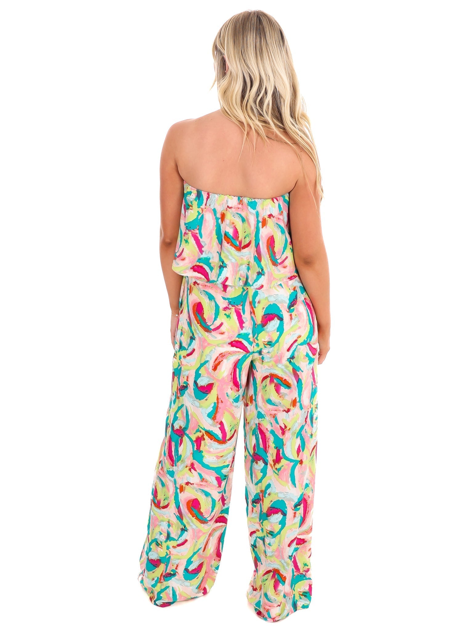 Eyes on You Print Jumpsuit